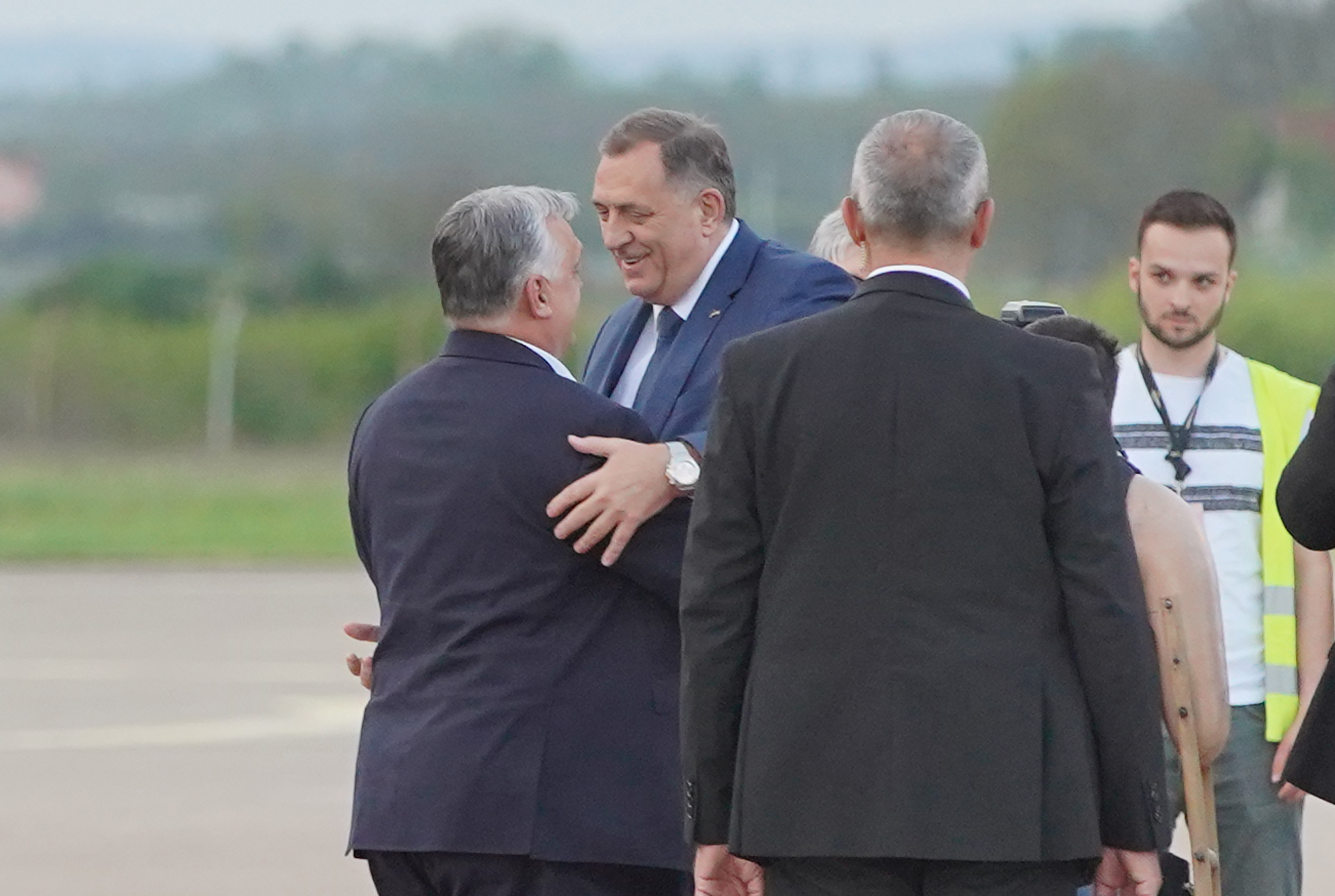 Banja Luka: Milorad Dodik dočekao u zračnoj luci Viktora Orbana