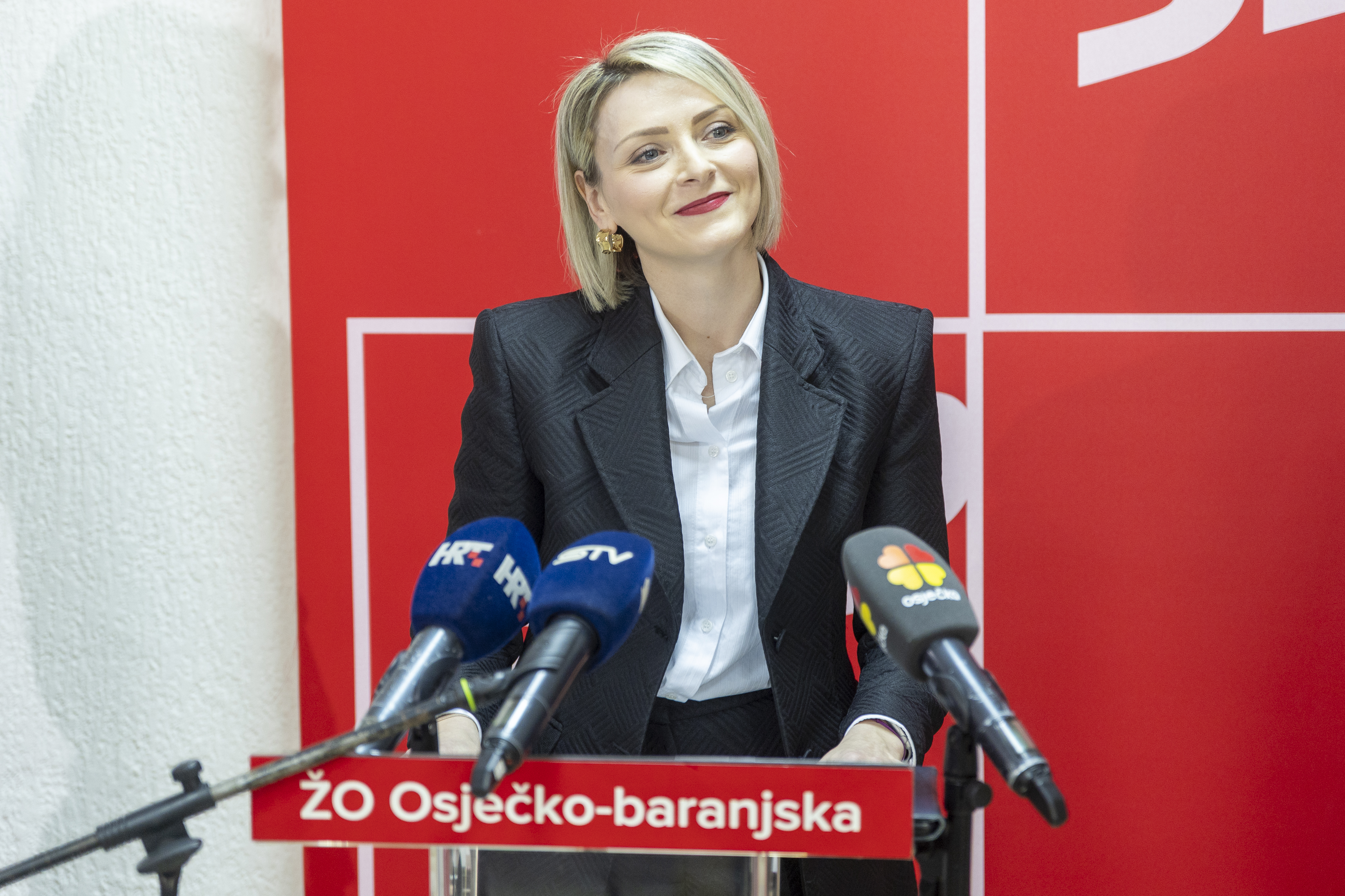 Osijek: SDP predstavio Sanju Bježančević za županicu Osječko-baranjske županije