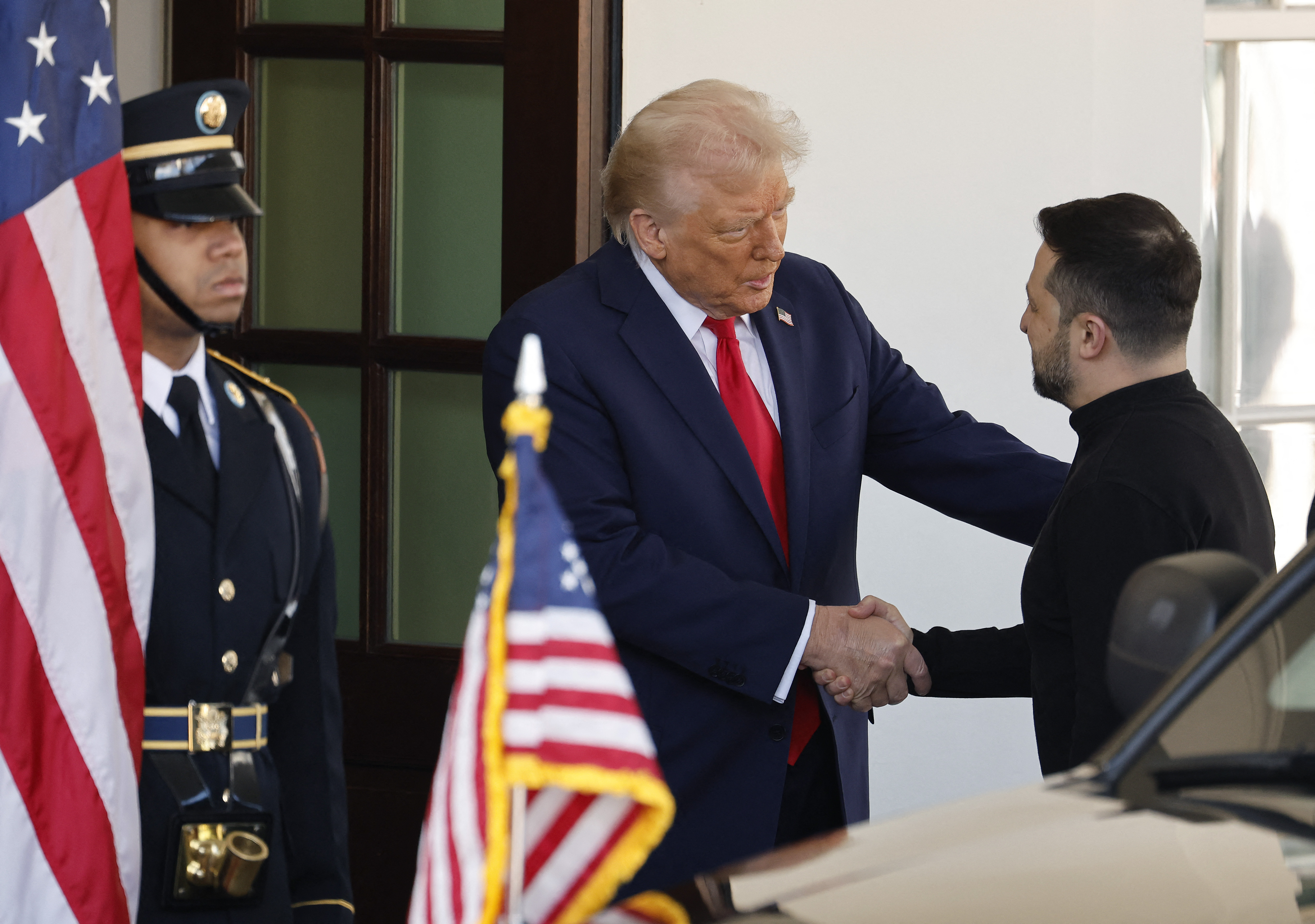 Donald Trump, Zelenski