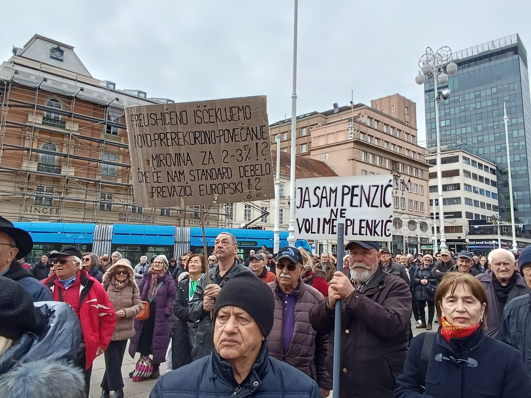 prosvjed umirovljenika