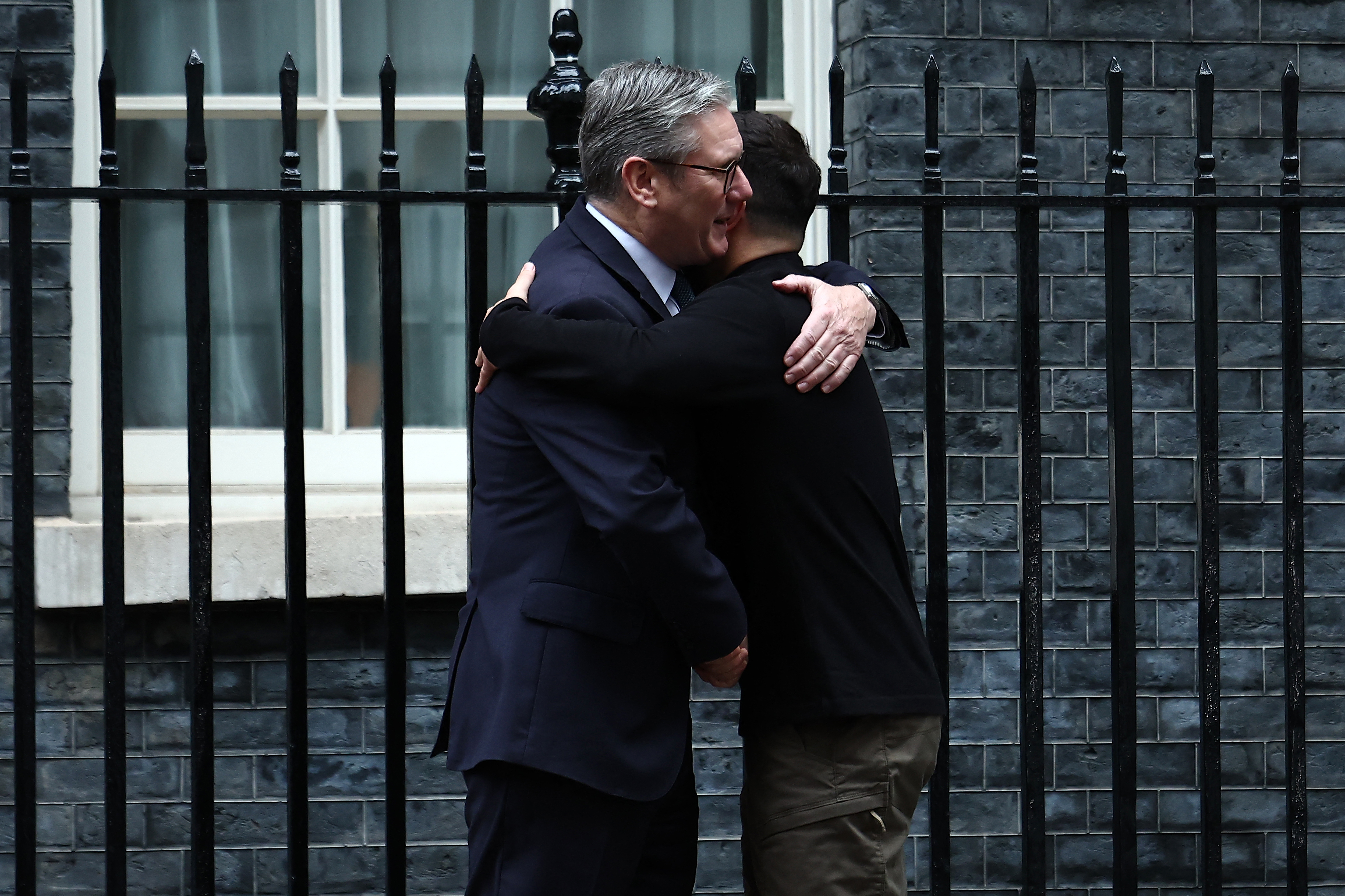 Volodimir Zelenski, Keir Starmer