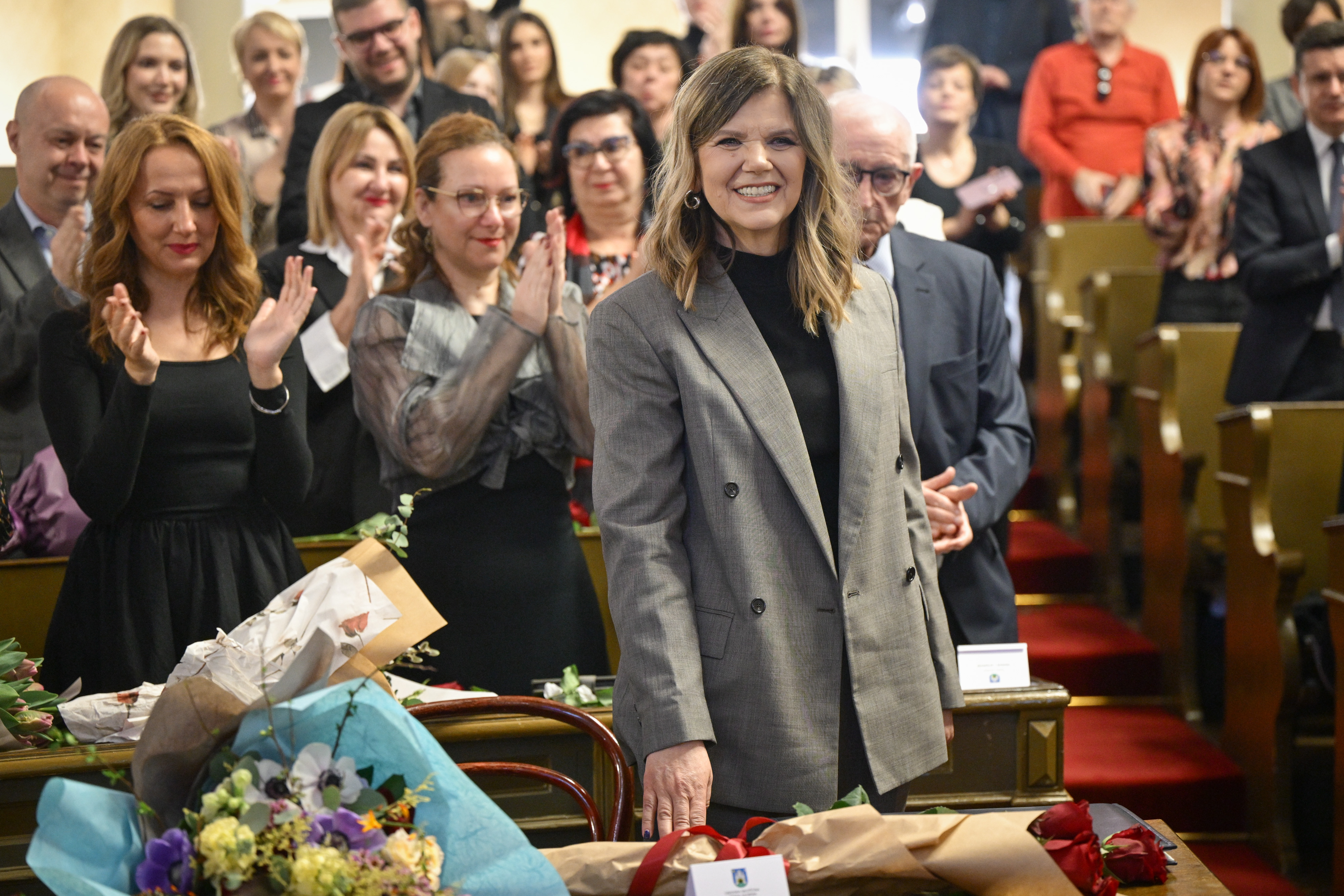 Zagreb: Dobitnica Nagrade Zagrepčanka godine, novinarka, osnivačica i predsjednica udruge Nismo same, Ivana Kalogjera