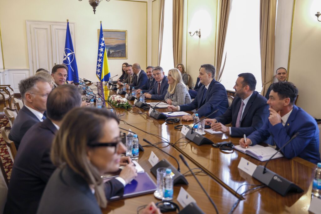 mark rutte u sarajevu