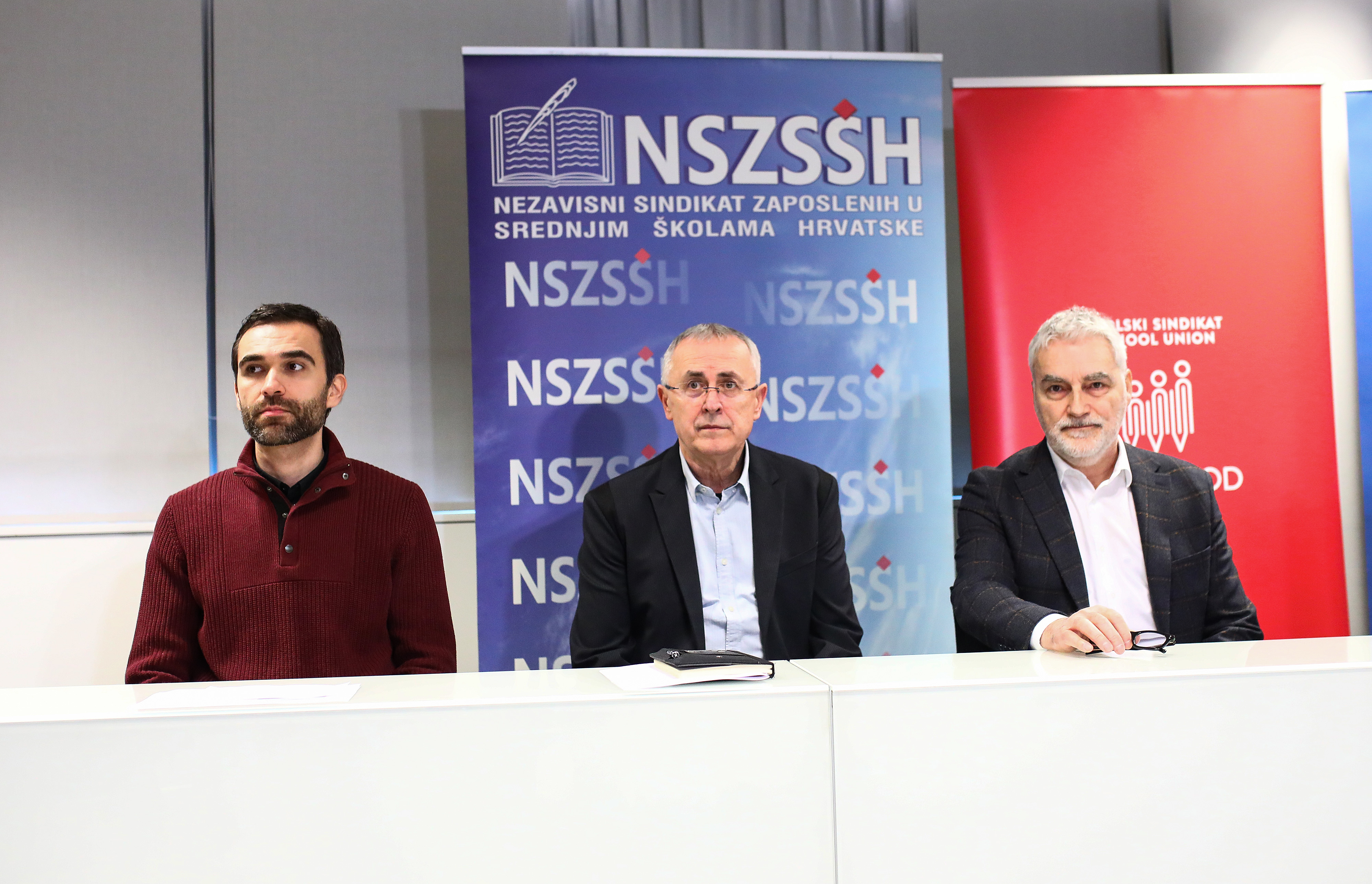 Zagreb: Sindikati na zajedničkoj konferenciji za medije najavili štrajk