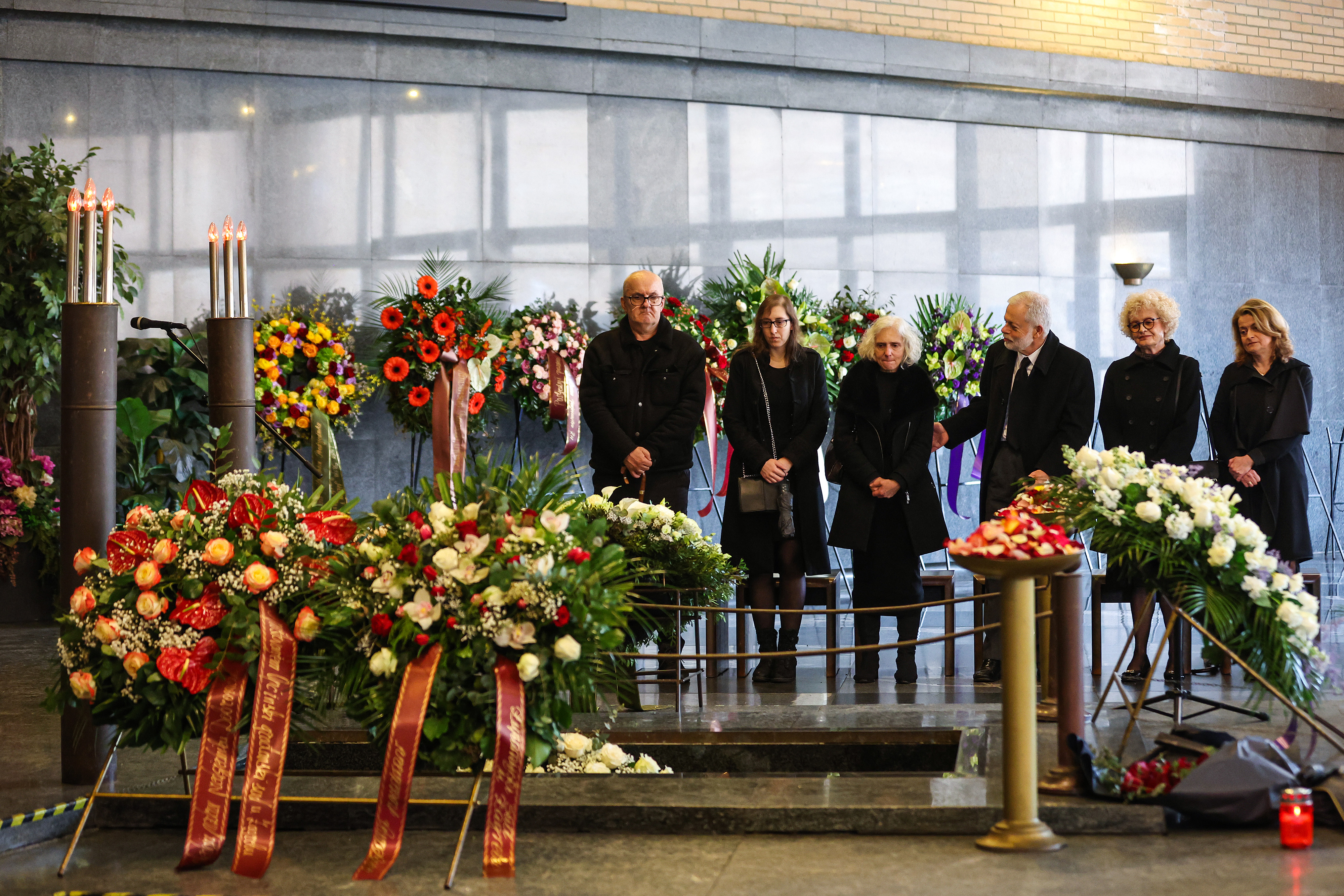 Zagreb: Posljednji ispraćaj suca Vrhovnog suda Radovana Dobronića