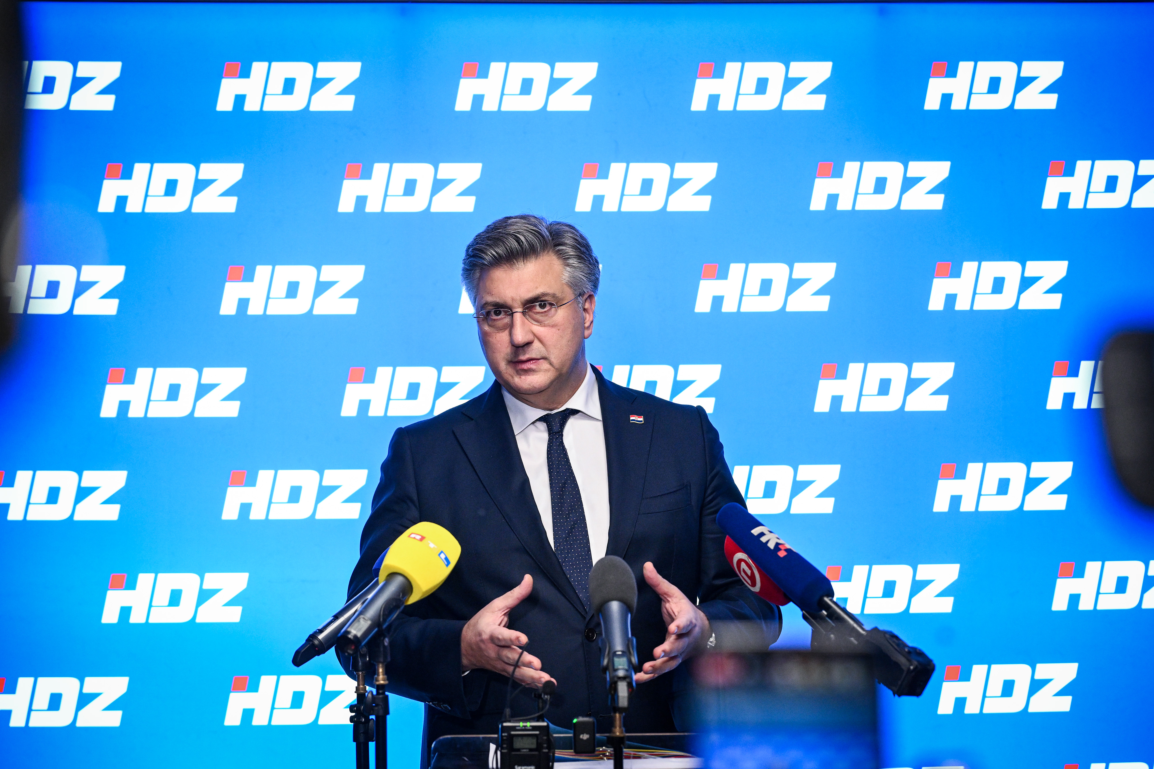 Zagreb: Izjava premijera Andreja Plenkovića nakon sjednice Predsjedništva HDZ-a
