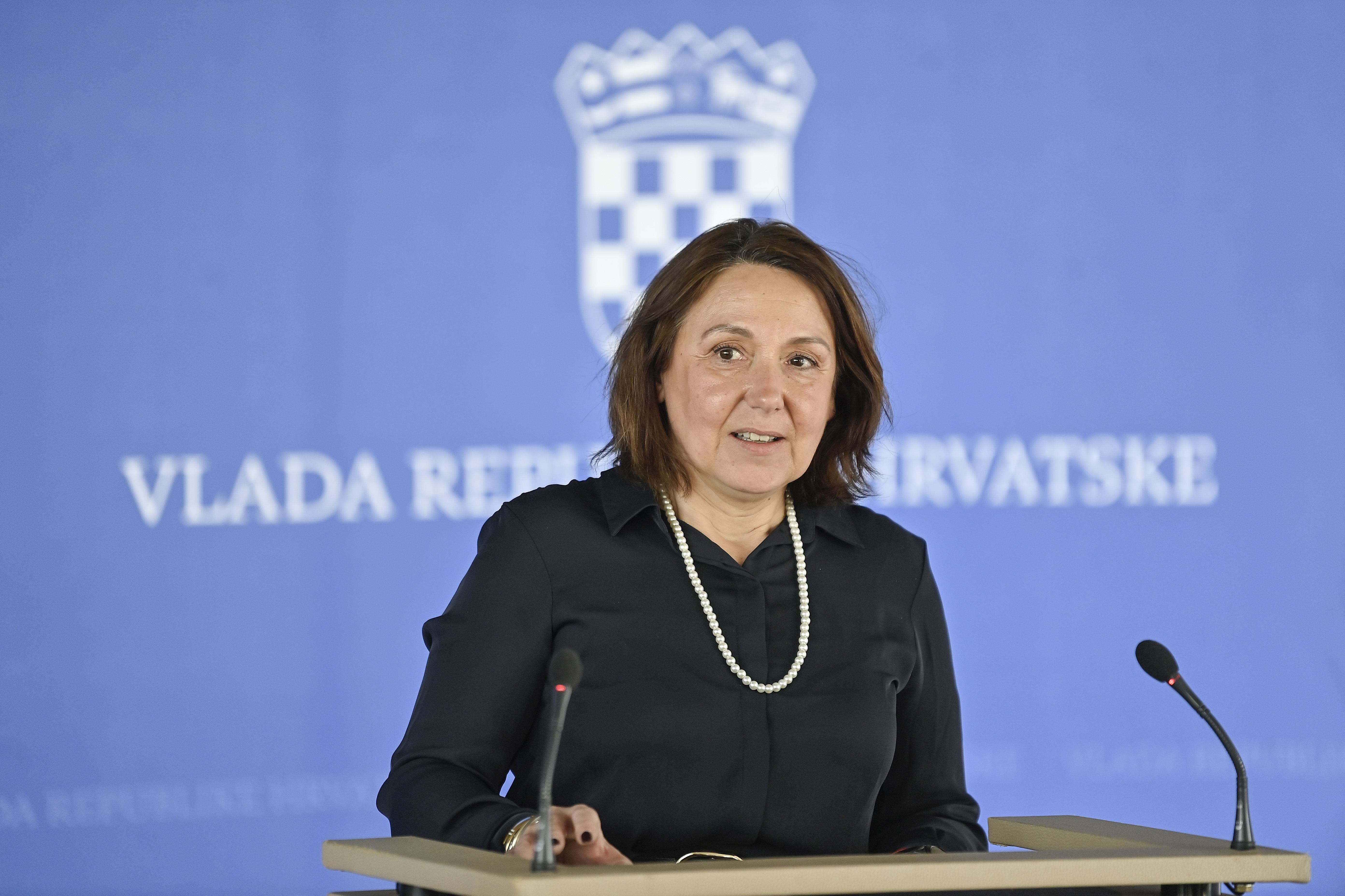 Zagreb: Izjava ministrice zdravstva Irene Hrstić nakon 72. sjednice Vlade