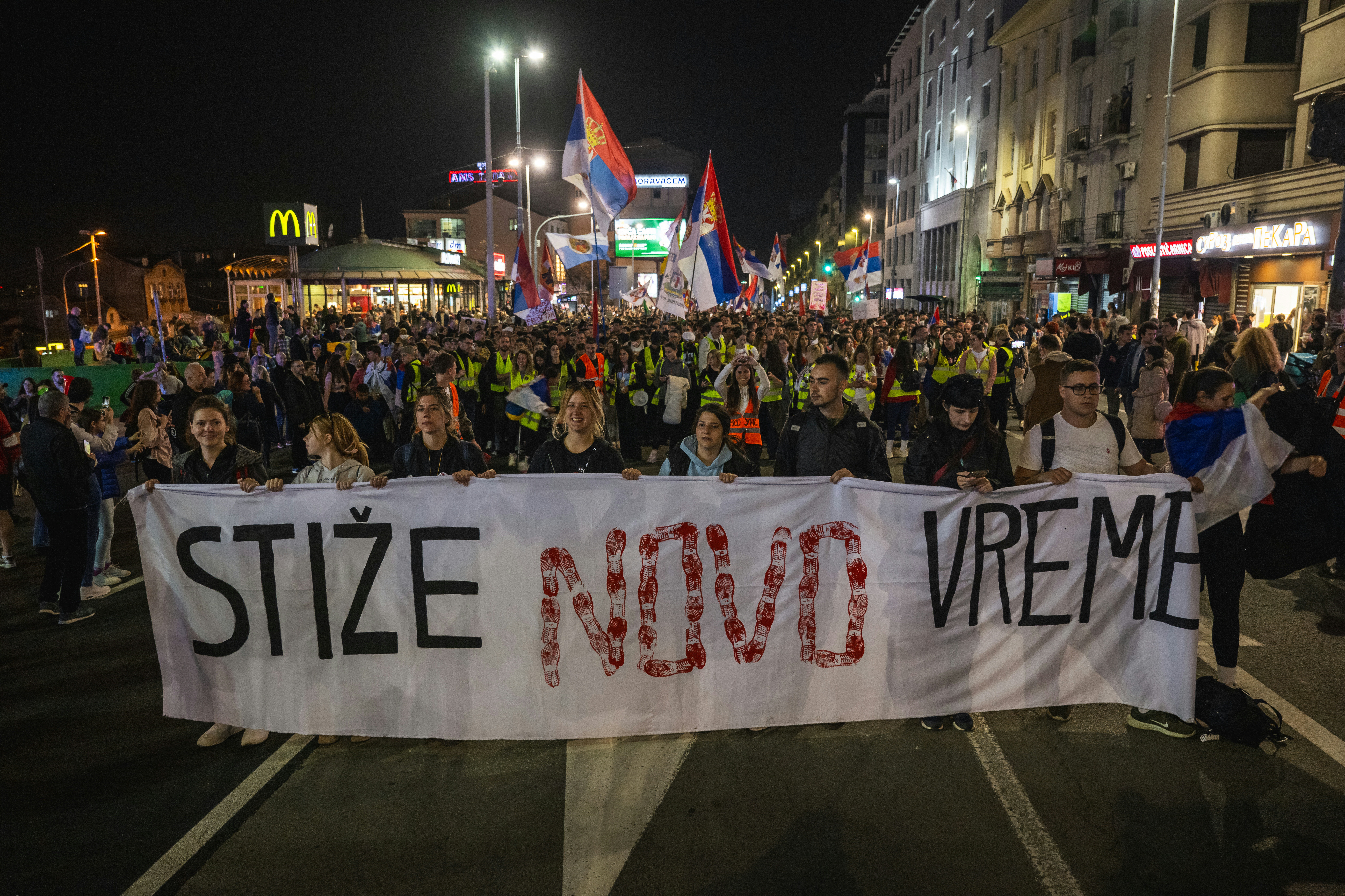 prosvjed, Srbija, Beograd