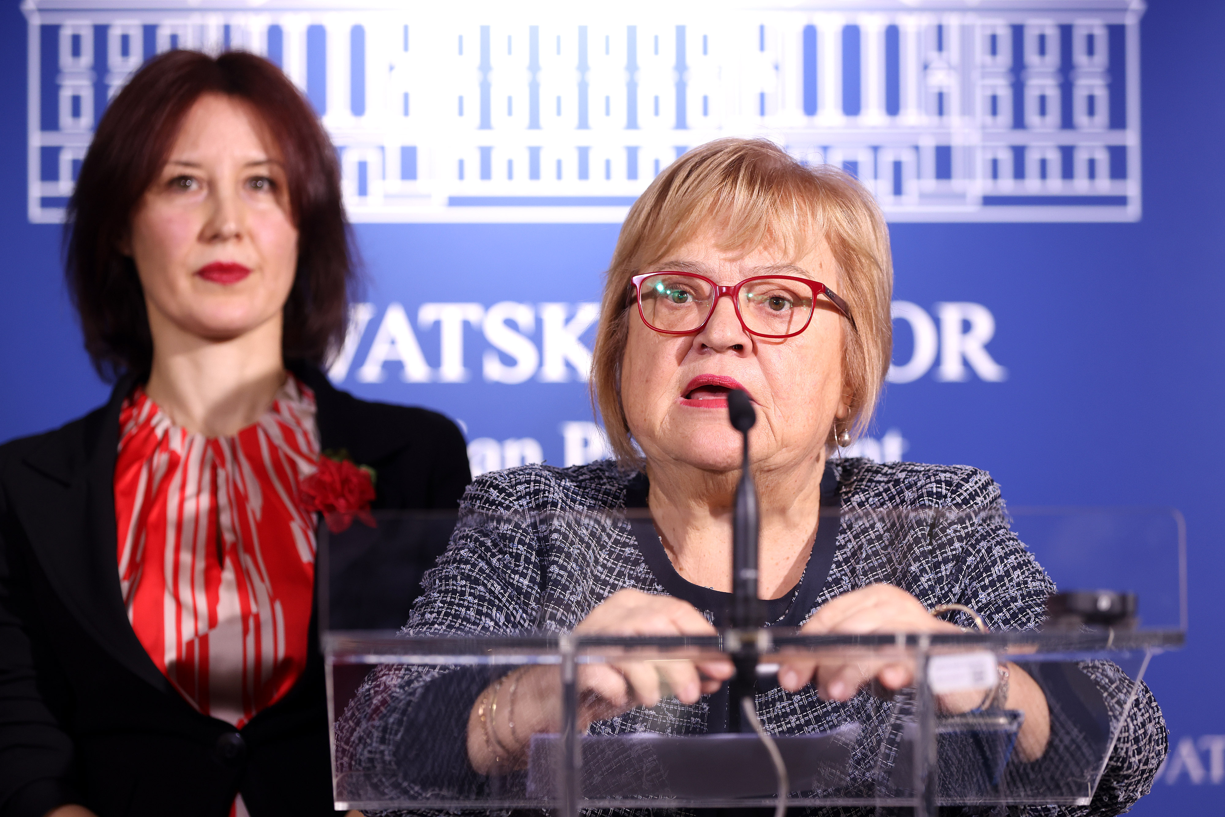 Zagreb: Anka Mrak Taritaš i Dalija Orešković o stanju u čakovečkoj bolnici