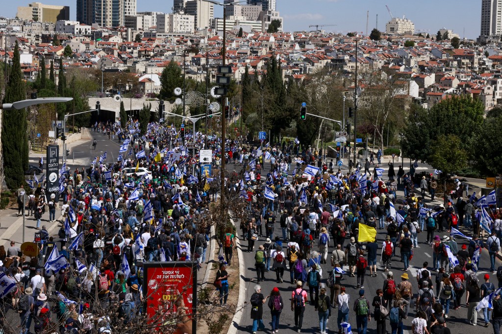 prosvjedi protiv netanyahua izrael