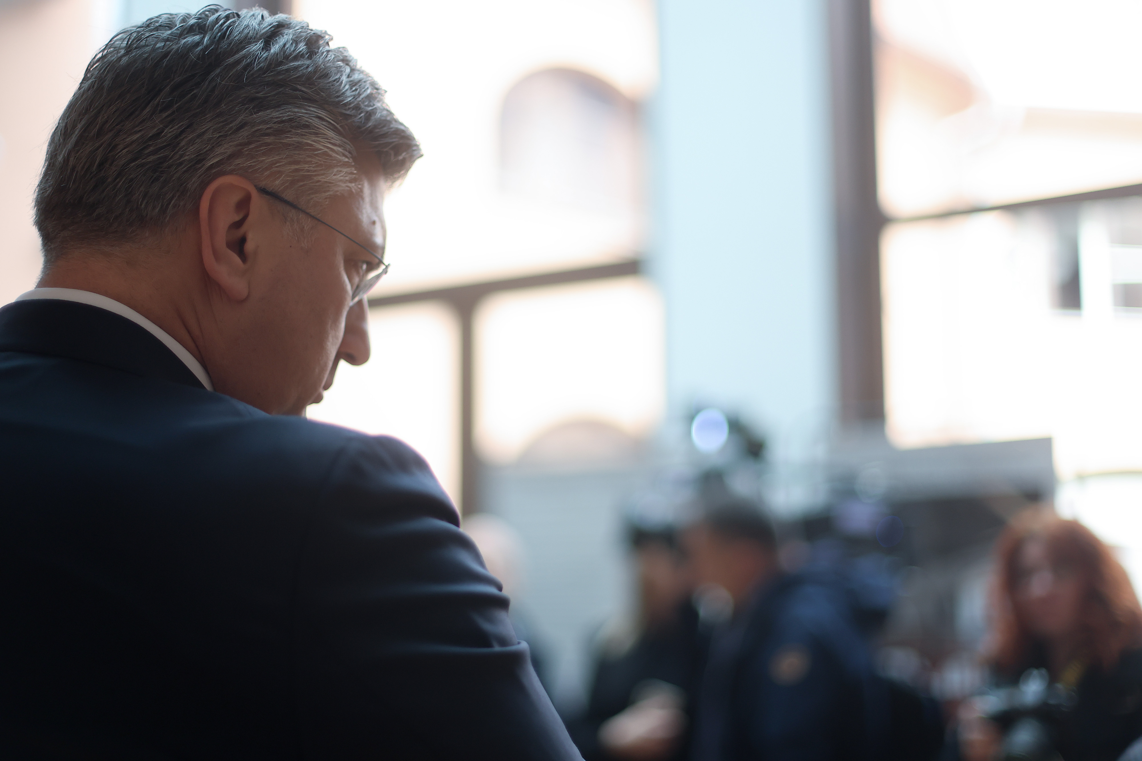 Zagreb: Premijer Plenković obišao Atelijer Meštrović povodom pete obljetnice potresa