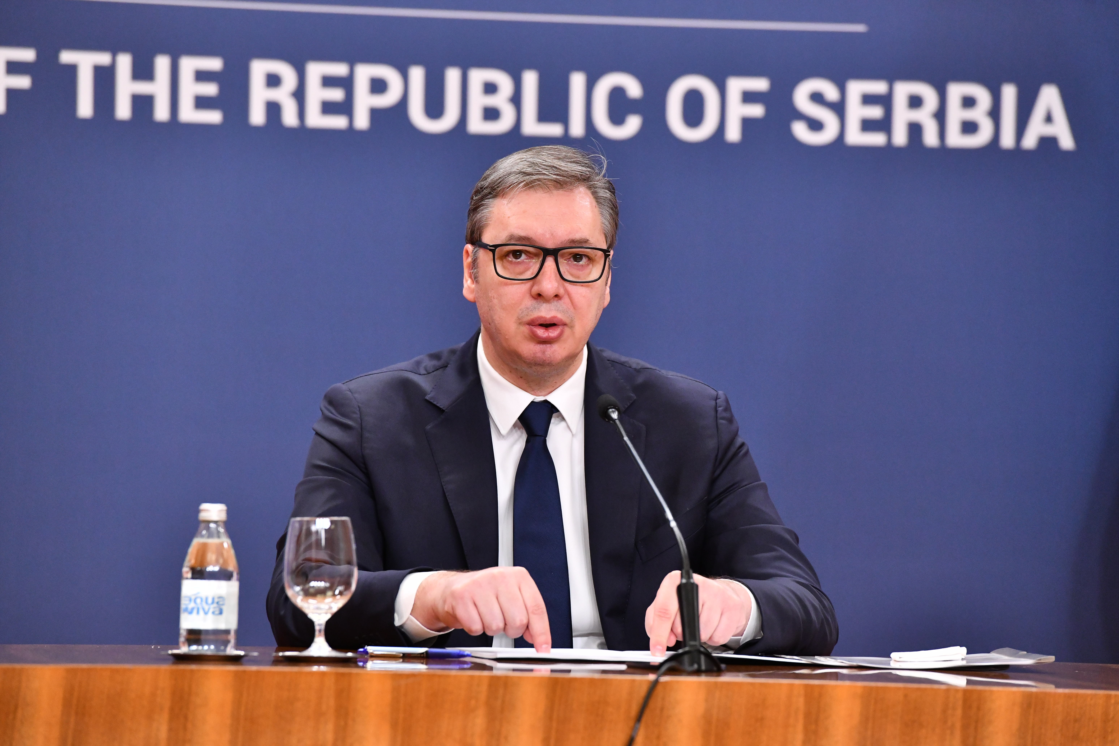 Beograd: Predsjednik Republike Srbije Aleksandar Vučić obratio se javnosti