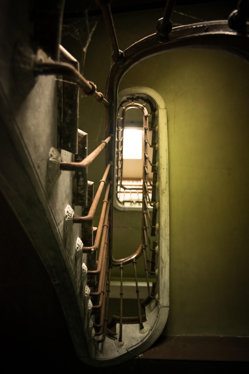 stepenice, stube, ograda