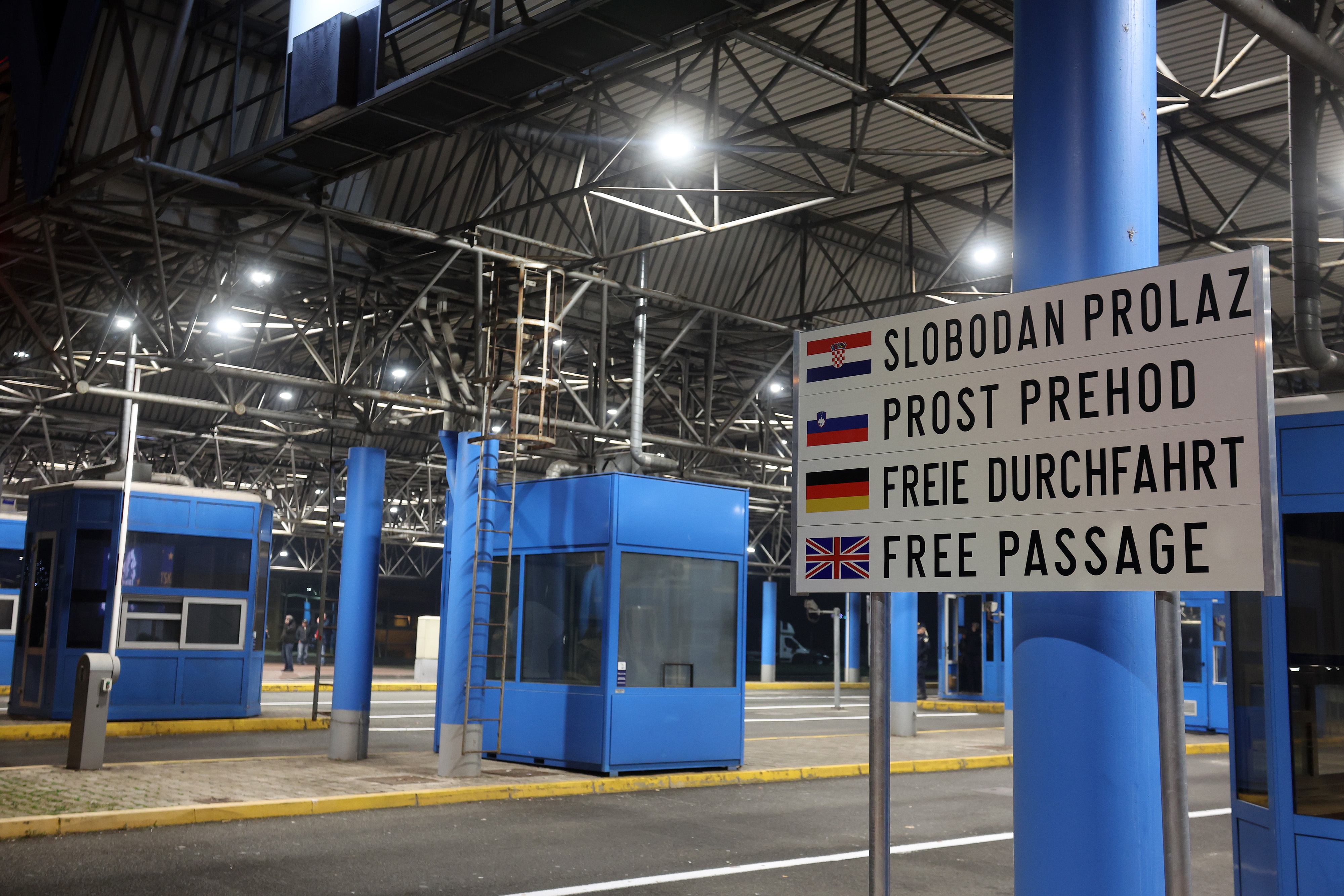 Granični prijelaz Bregana nakon ulaska Hrvatske u Schengen