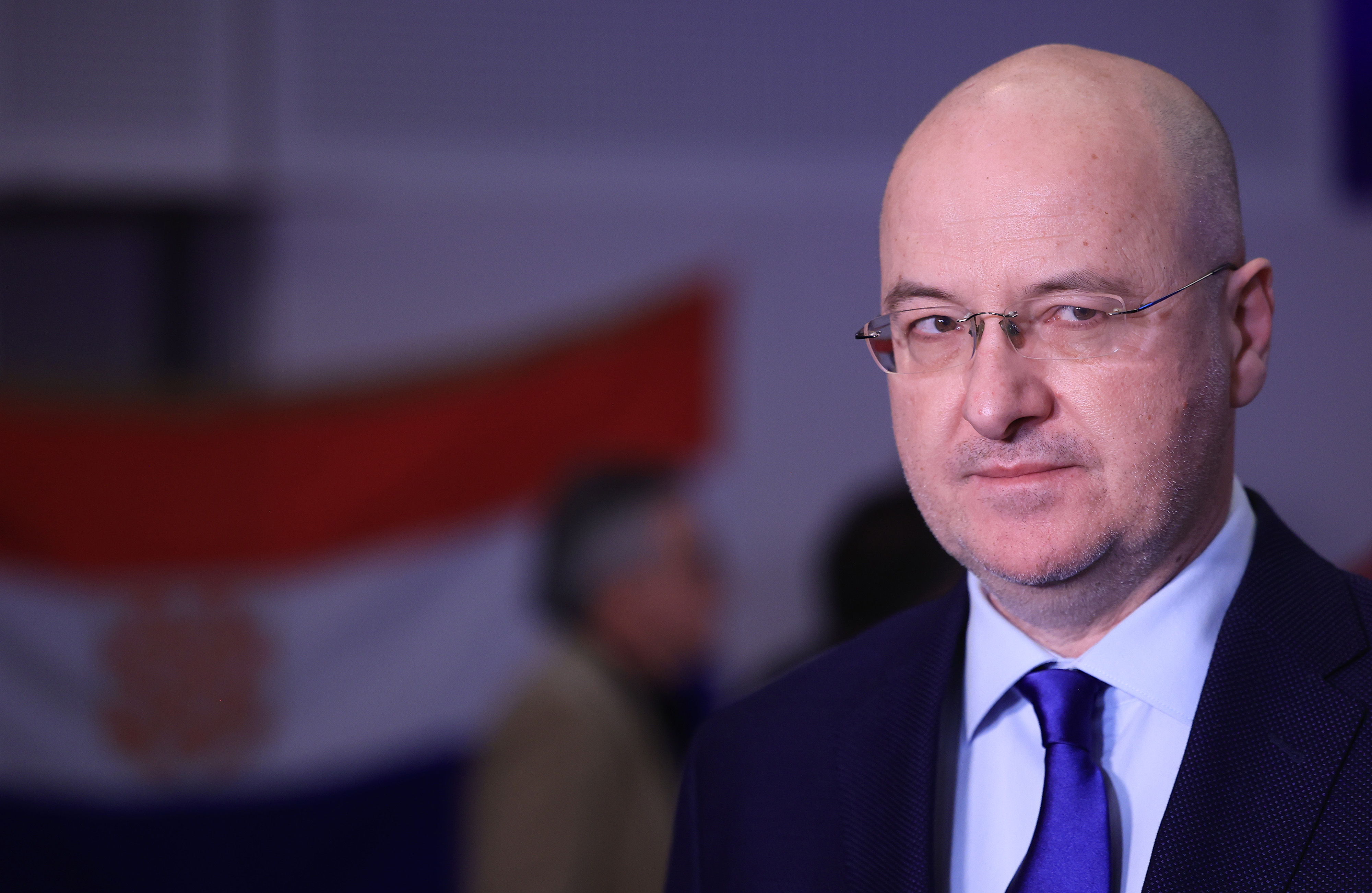 Zagreb: Mario Radić obratio se medijima u izbornom stožeru predsjedničke kandidatkinje Branke Lozo