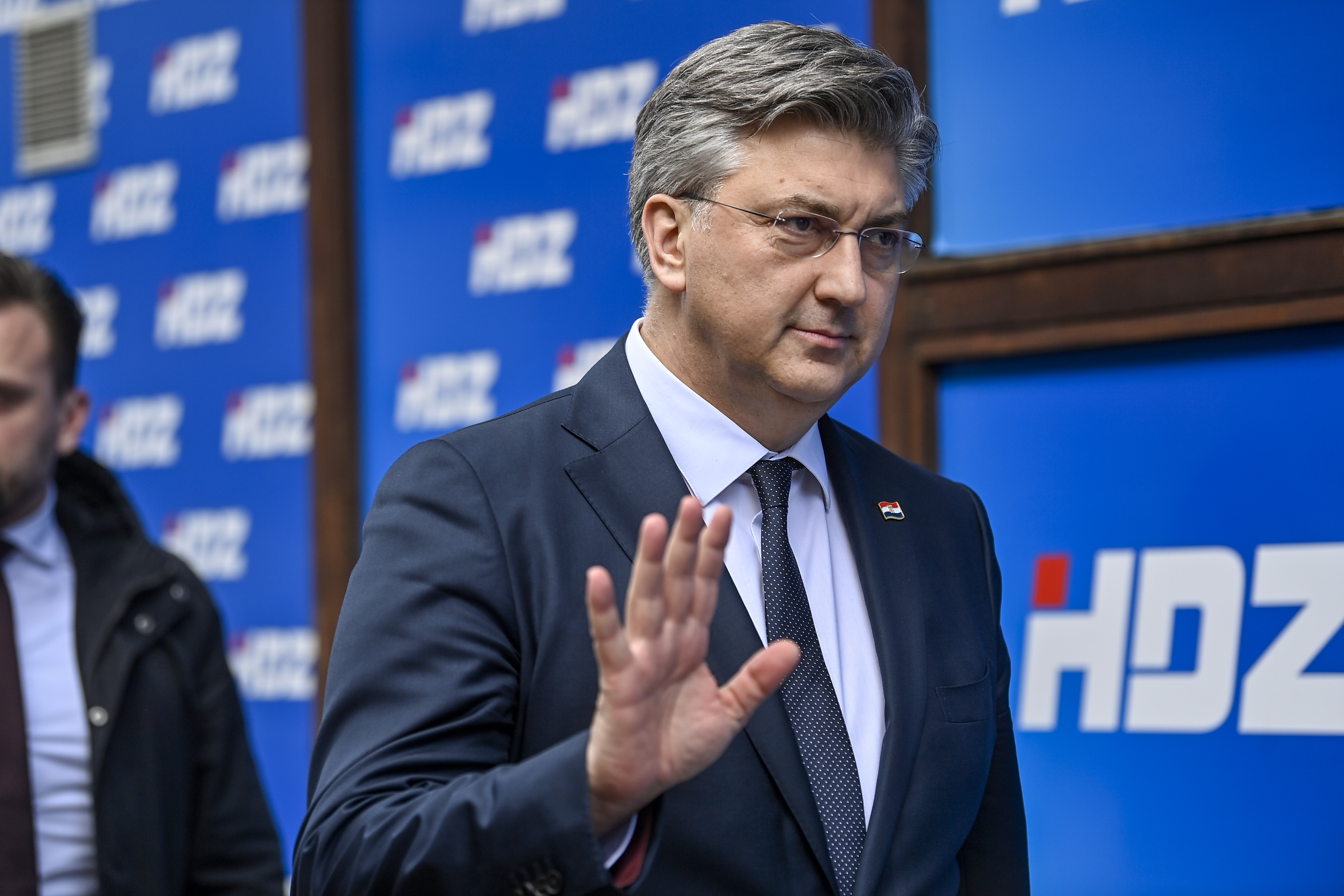 Zagreb: Dolazak članova na sjednicu Predsjedništva HDZ-a