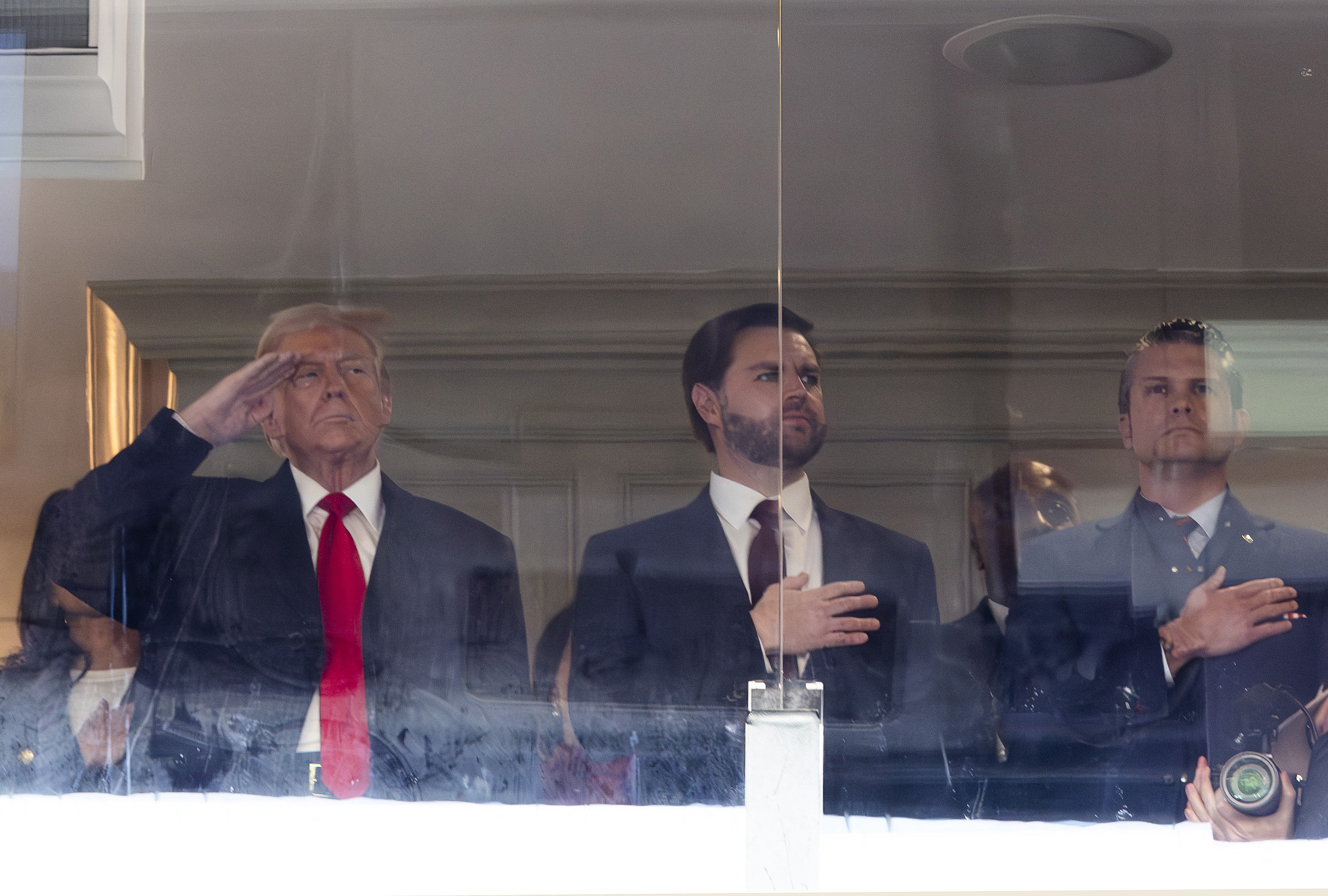 Donald Trump, JD Vance, Pete Hegseth