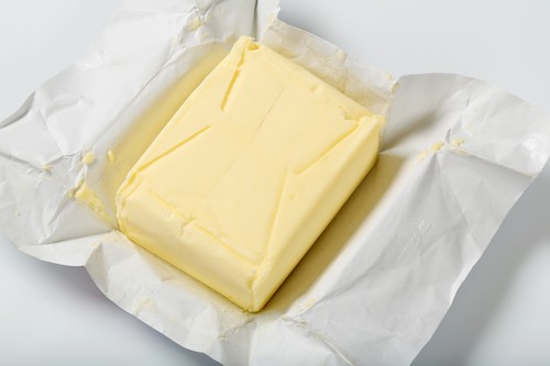 block of fresh butter