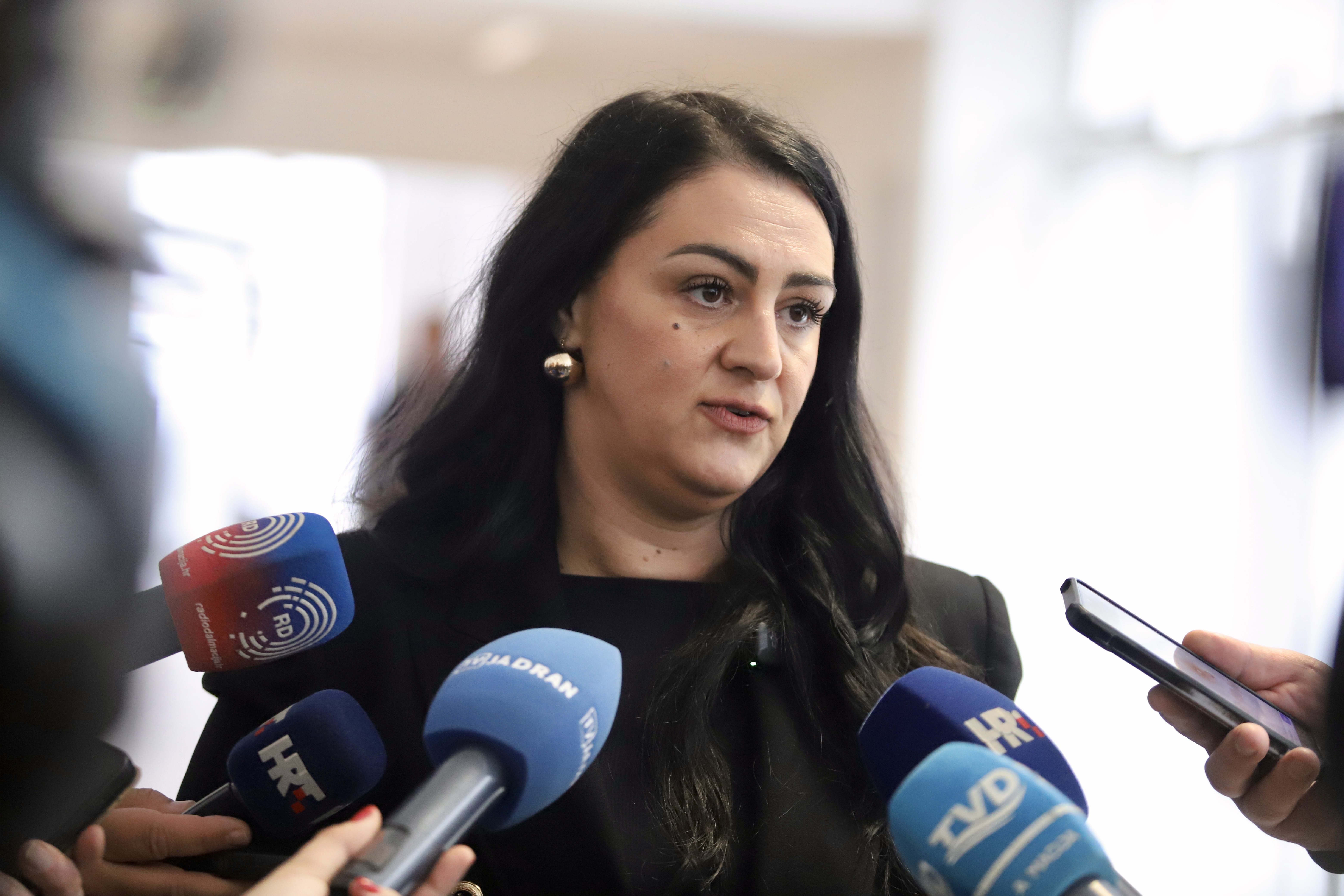 Split: Konferencija za medije Ivane Ninčević Lesandrić o proračunu Splitsko-dalmatinske županije za 2025. godinu