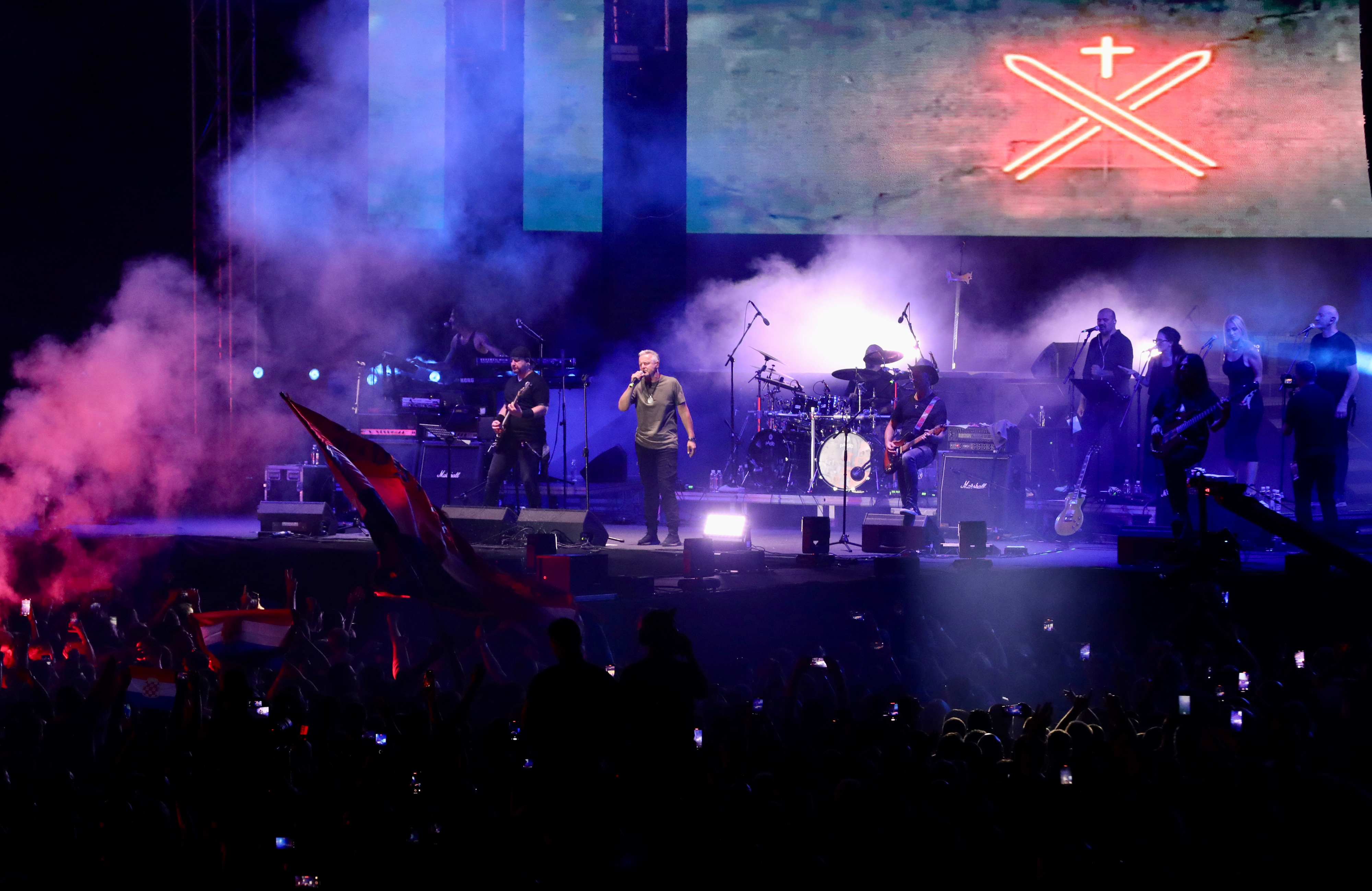 Dugopolje: Thompson održao koncert na prepunom stadionu Hrvatskih vitezova