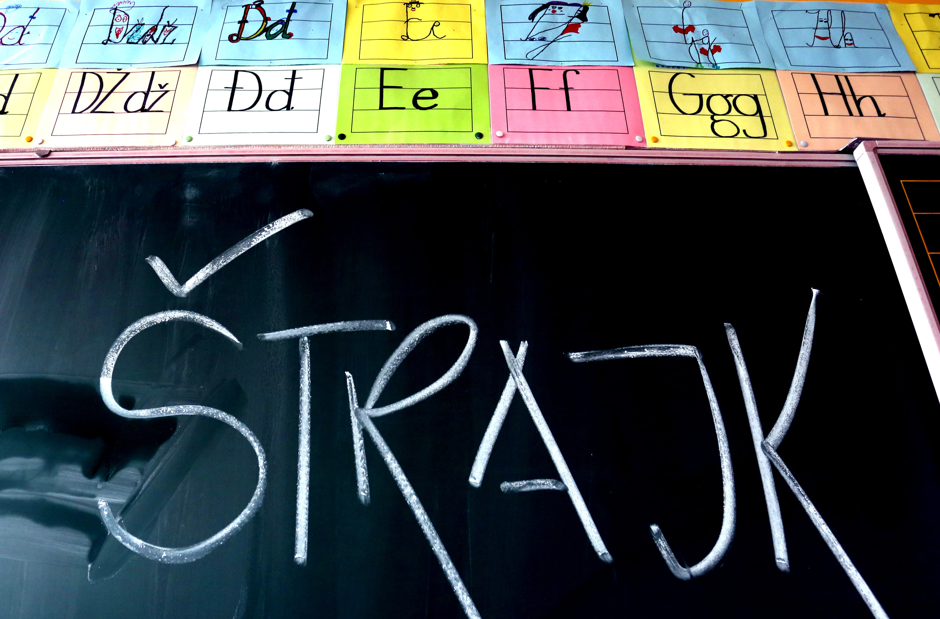 Sutra jednodnevni trajk u kolama i na fakultetima (arhiva)