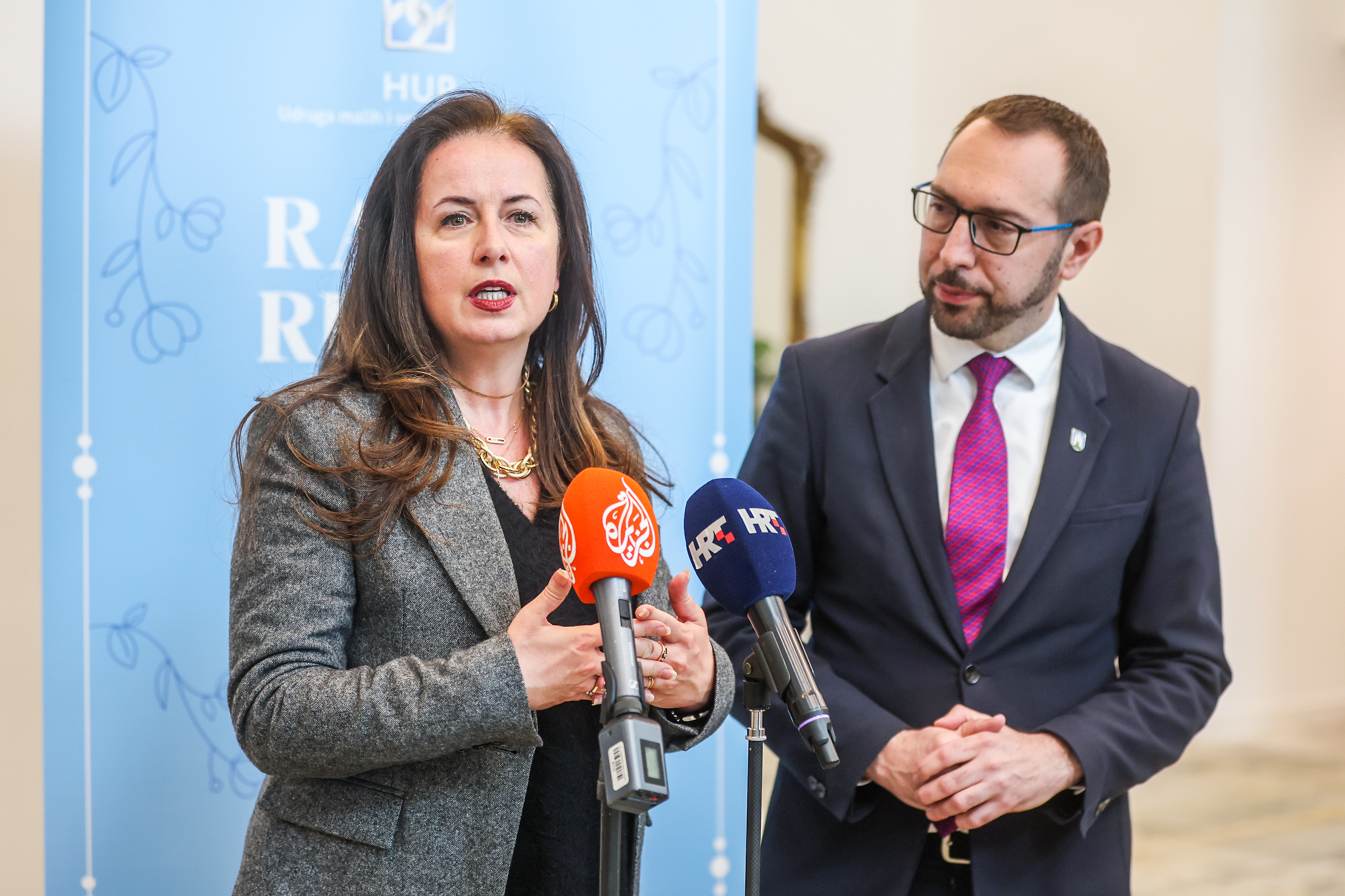 Zagreb: Radni ručak Udruge malih i srednjih poduzetnika s Tomislavom Tomaševićem