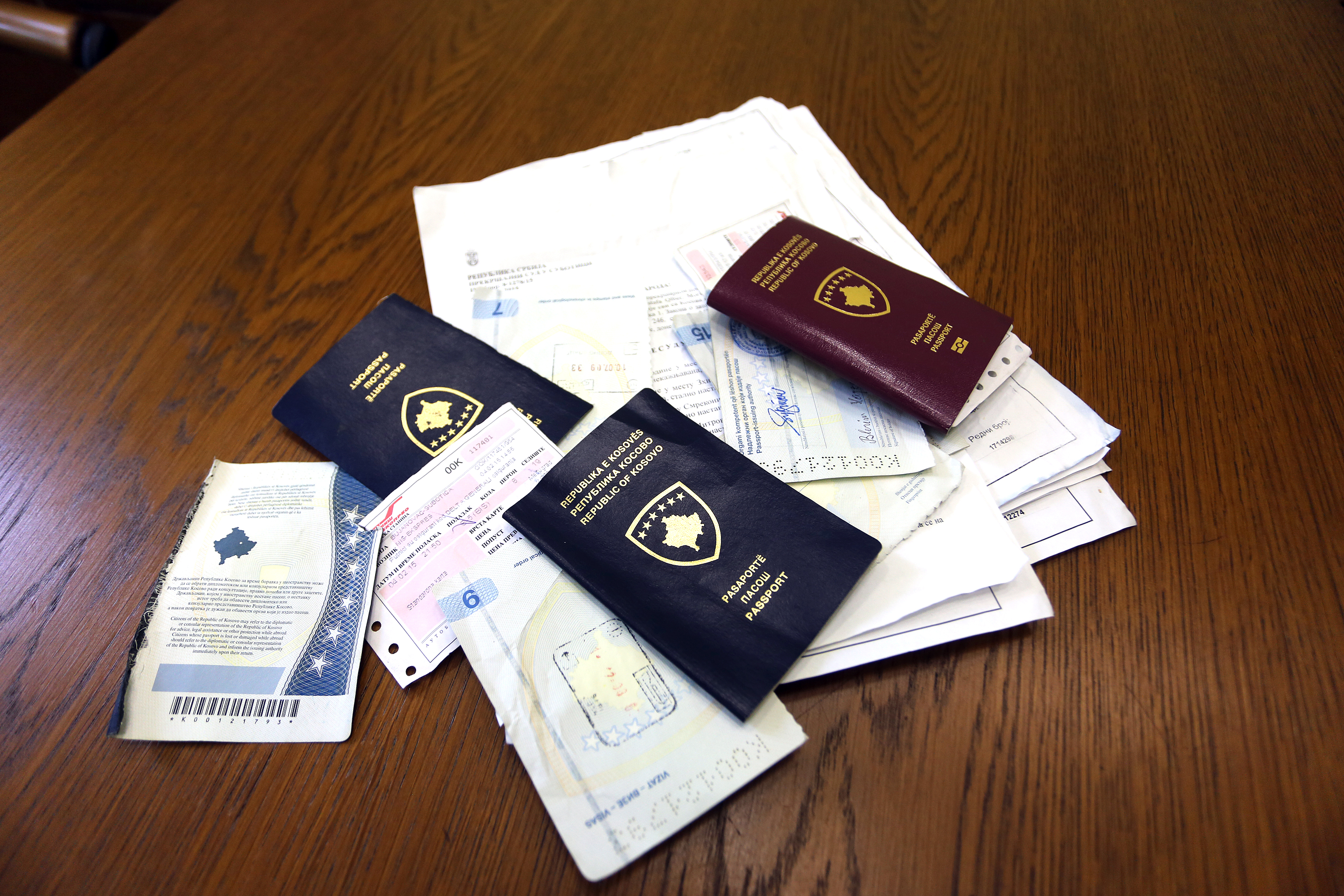 putovnice, Srbija