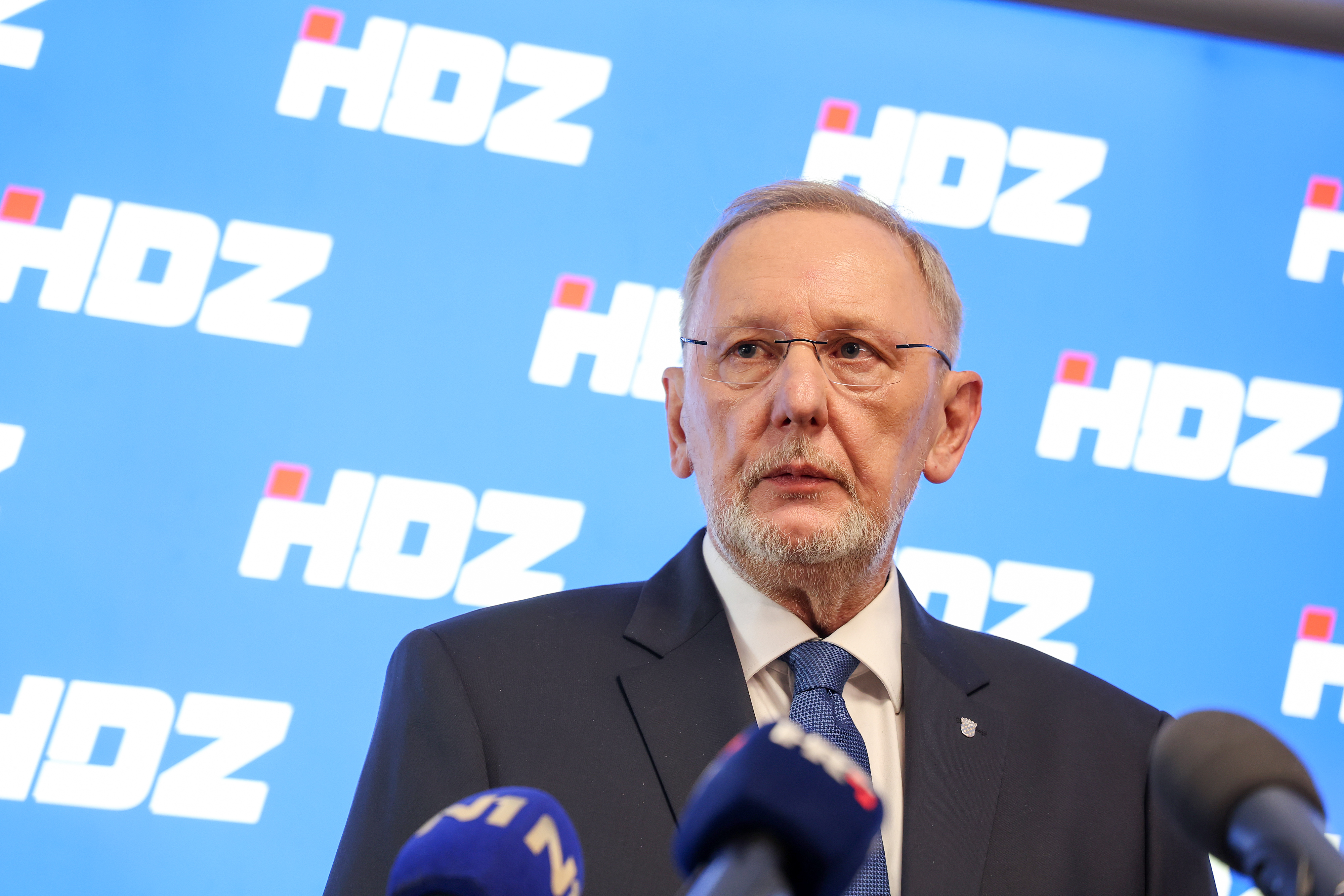 Zagreb: Izjava ministra Davora Božinovića nakon Predsjedništva HDZ-a