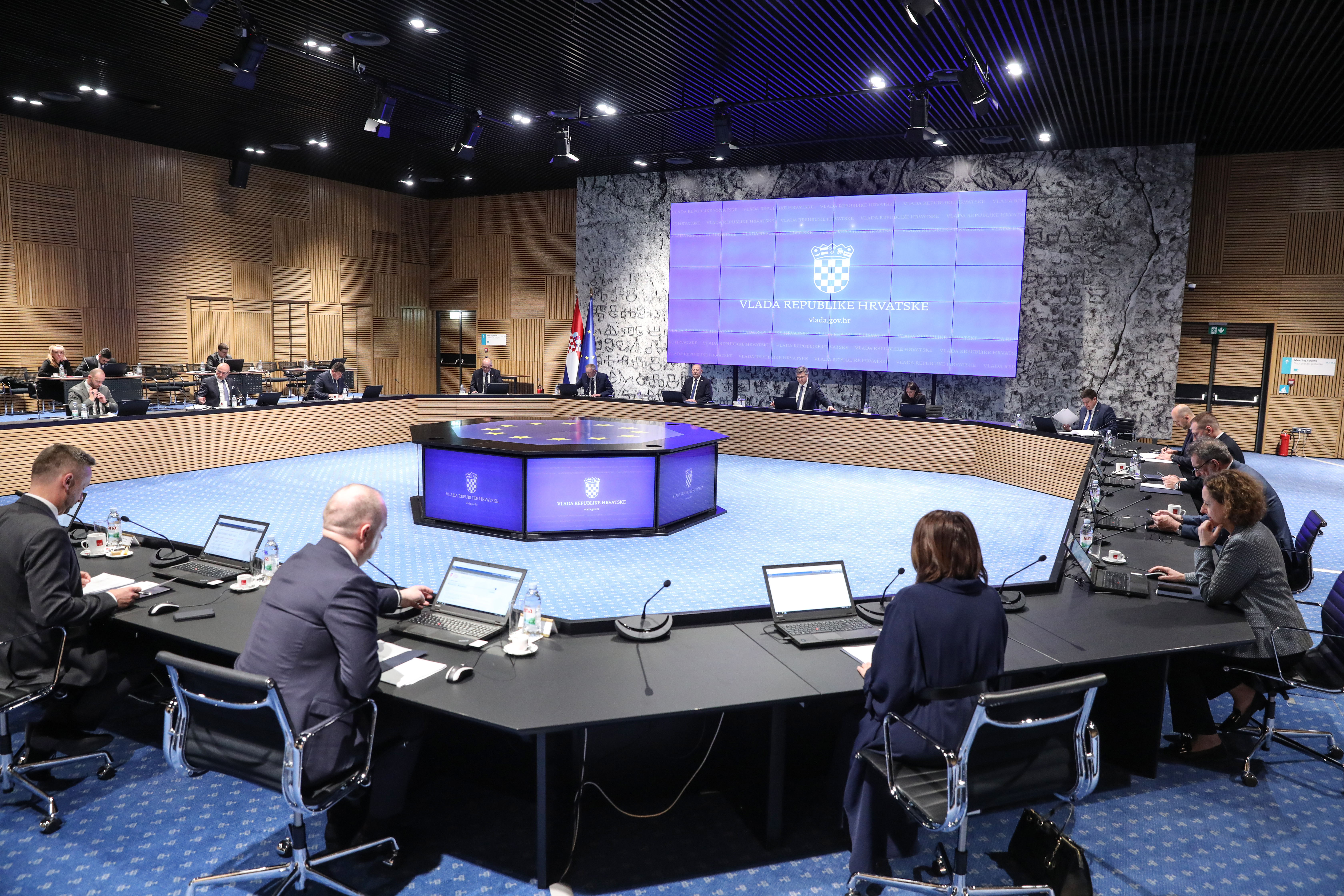 Zagreb: Pod predsjedanjem premijera Andreja Plenkovića održana je 81. sjednica Vlade RH