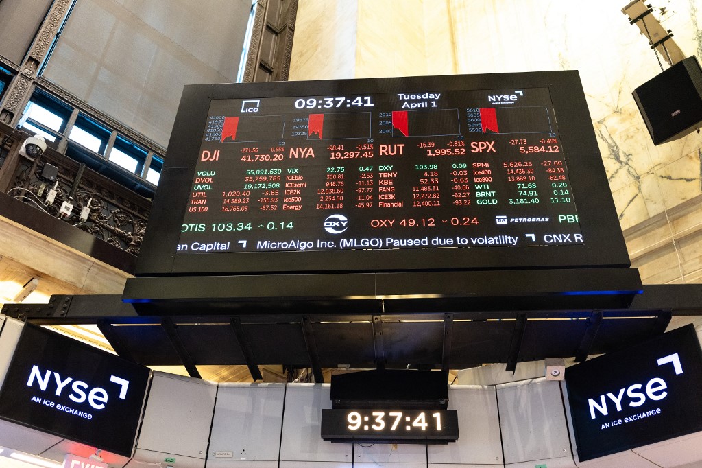 wall street, burze, burza (AFP)