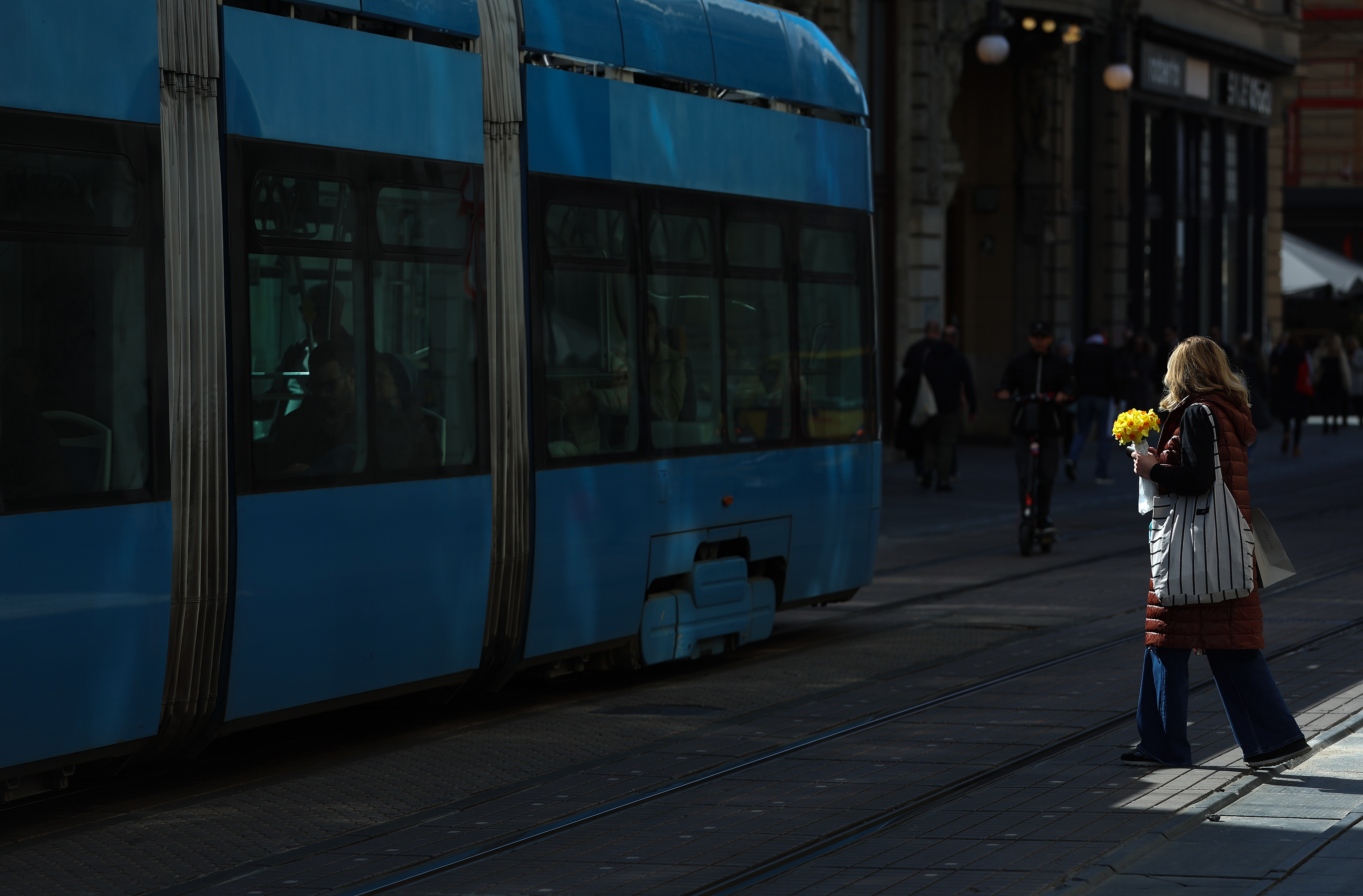 Zagreb: Sunčani i pravi proljetni dan u središtu grada