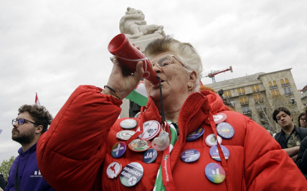 HUNGARY-POLITICS-RIGHTS-LGBTQ-PROTEST