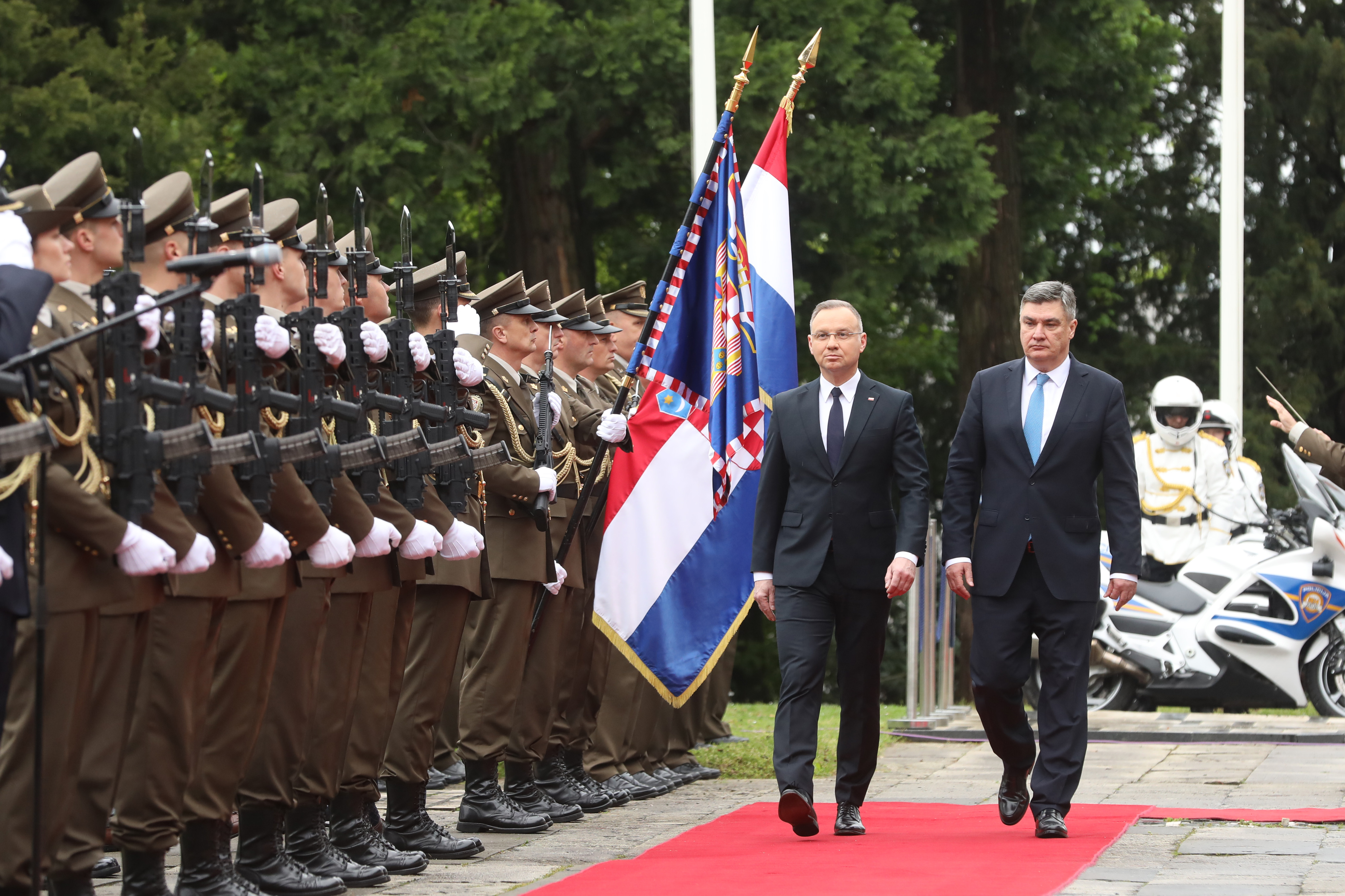 Zoran Milanović, Andrzej Duda