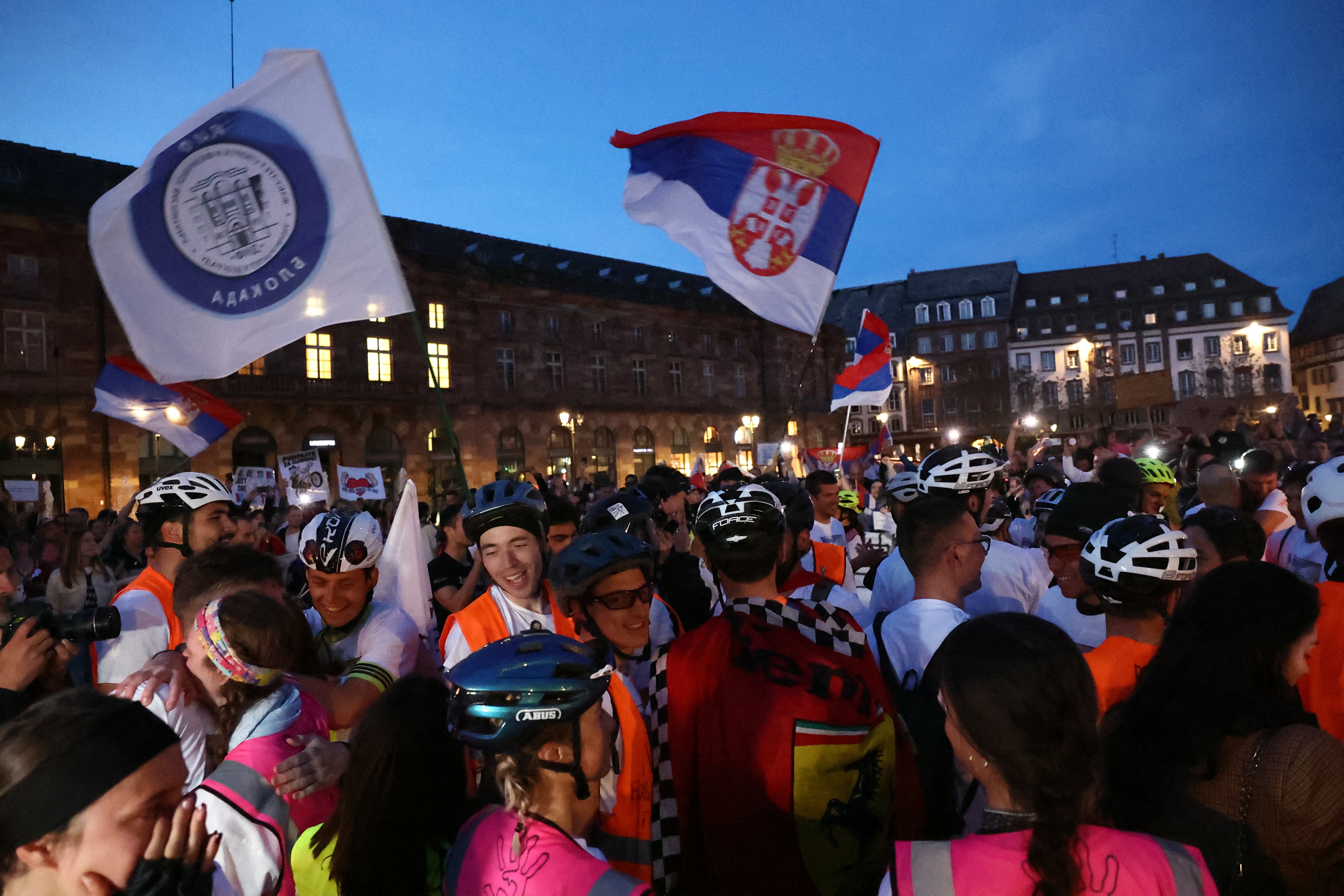 Strasbourg, srpski studenti