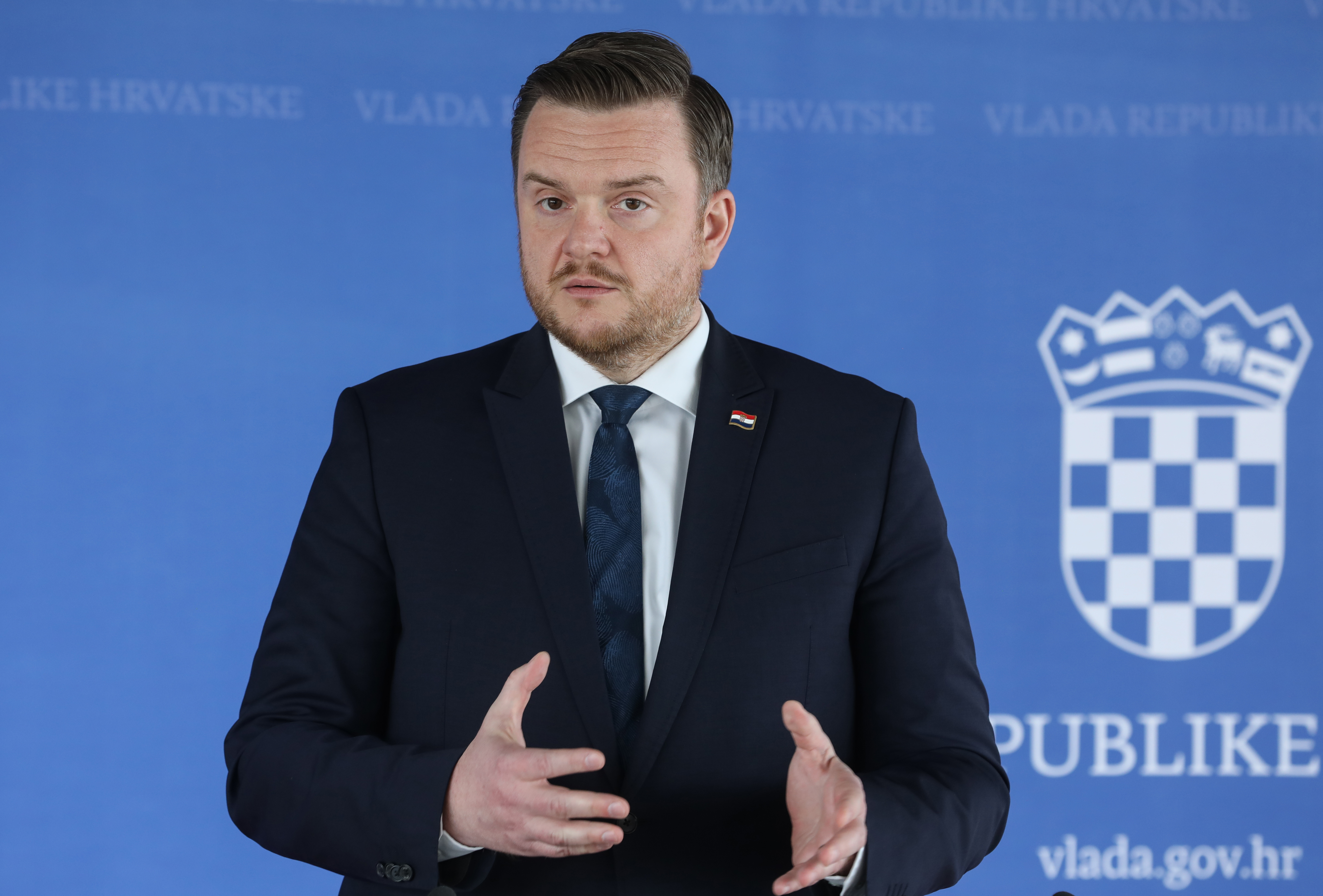 Zagreb: Ministar Primorac dao zjavu za medije nakon sjednice Vlade