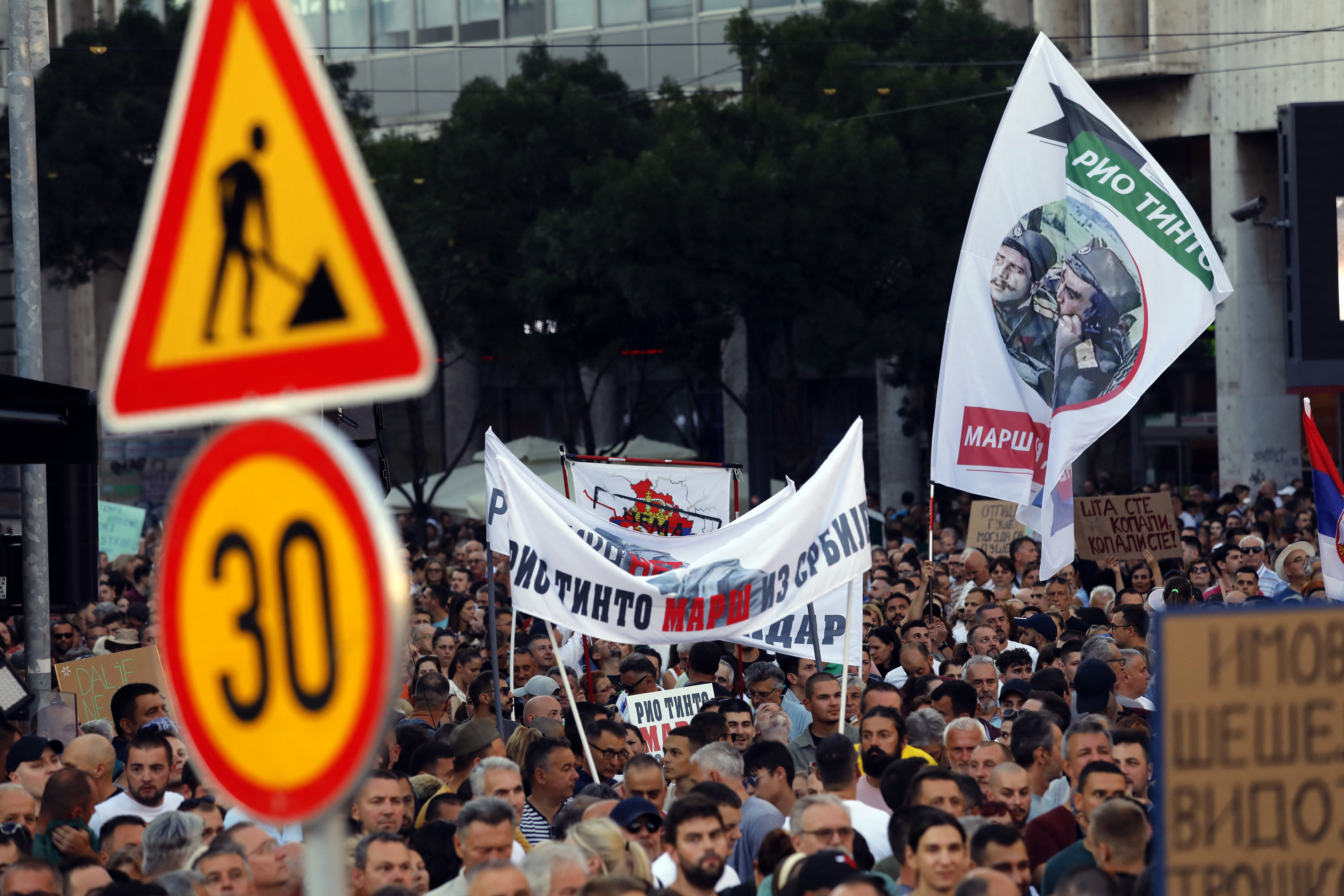 Srbija, litij, prosvjed