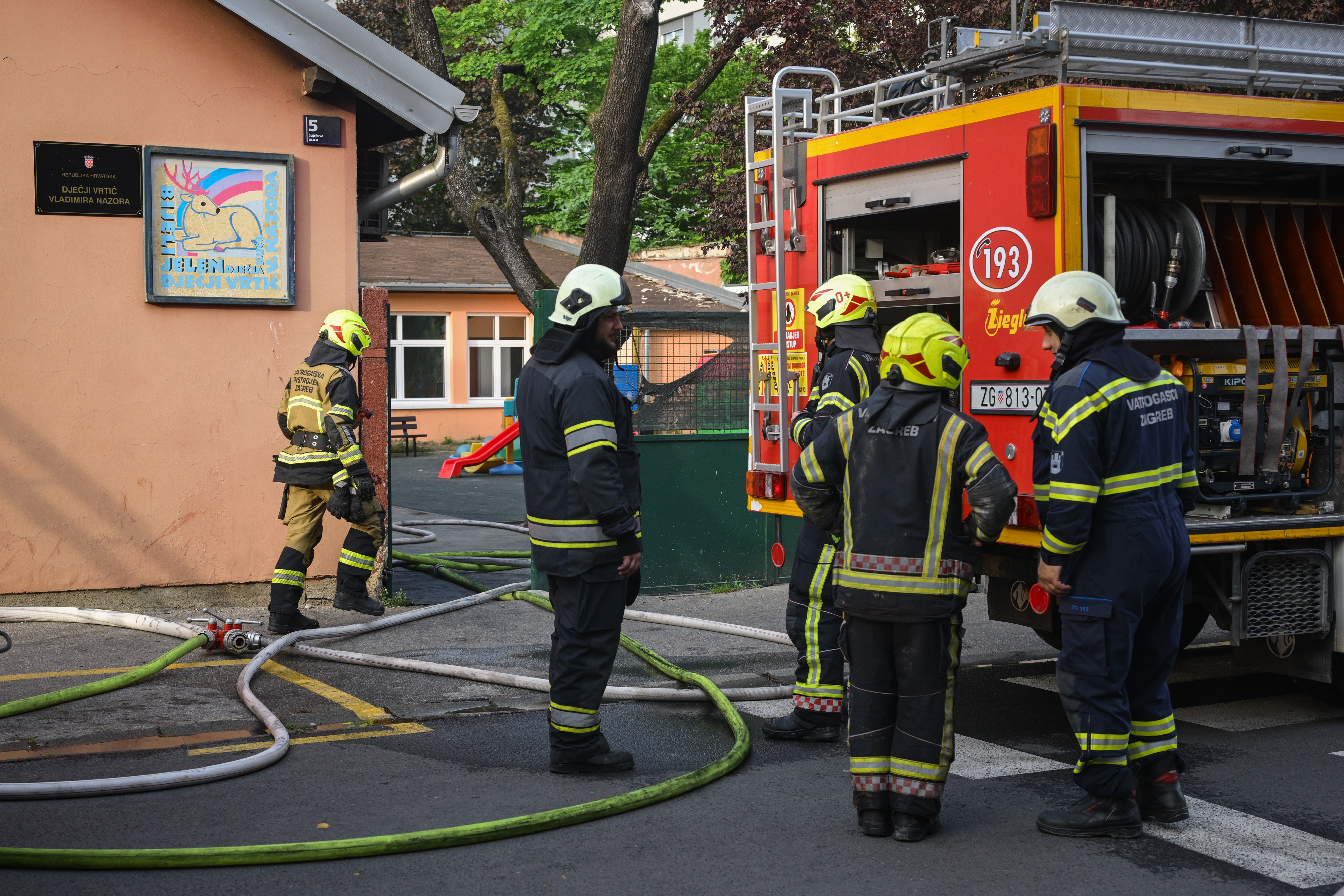 U Zagrebu se zapalio dječji vrtić