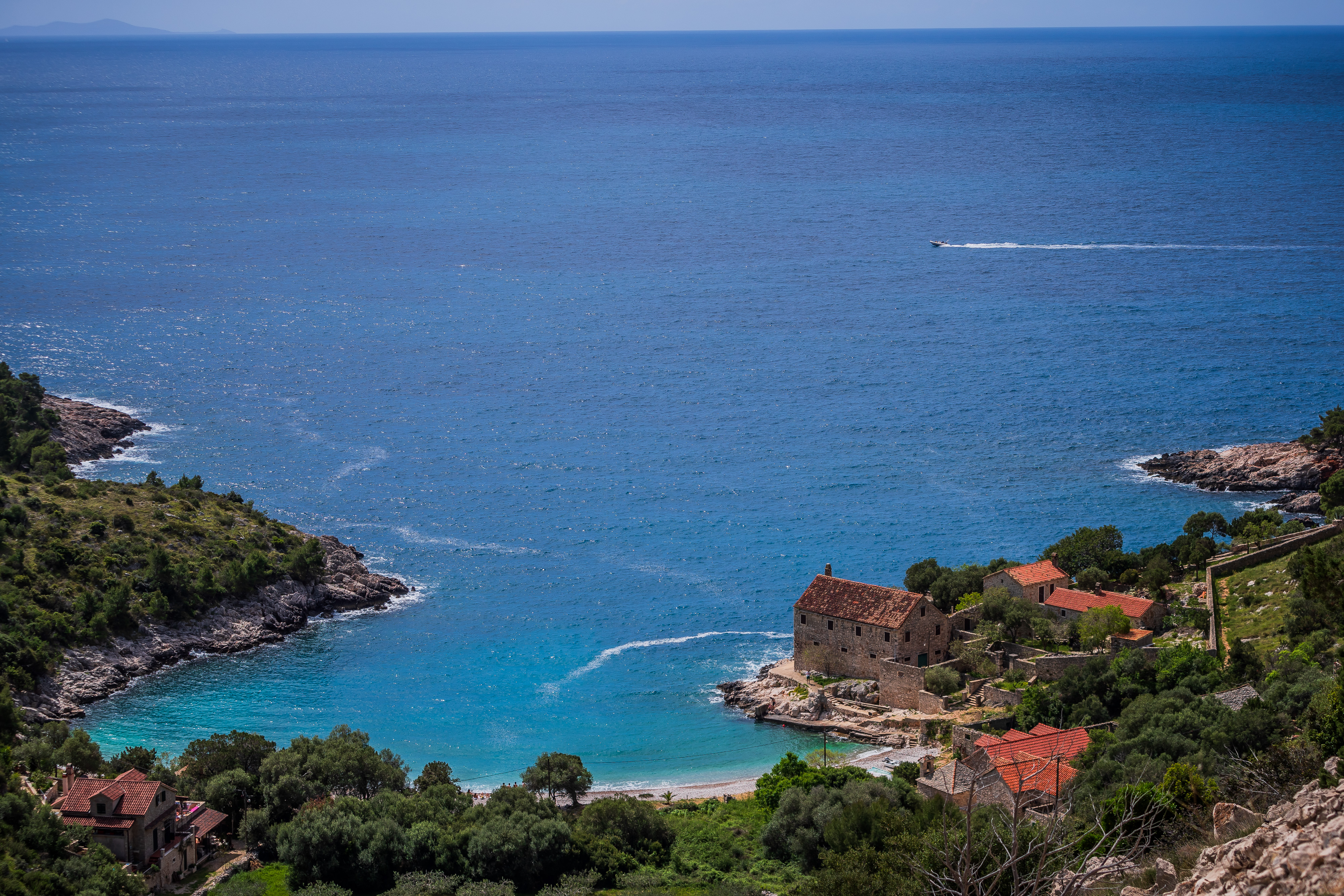 Uvala Dubovica na Hvaru