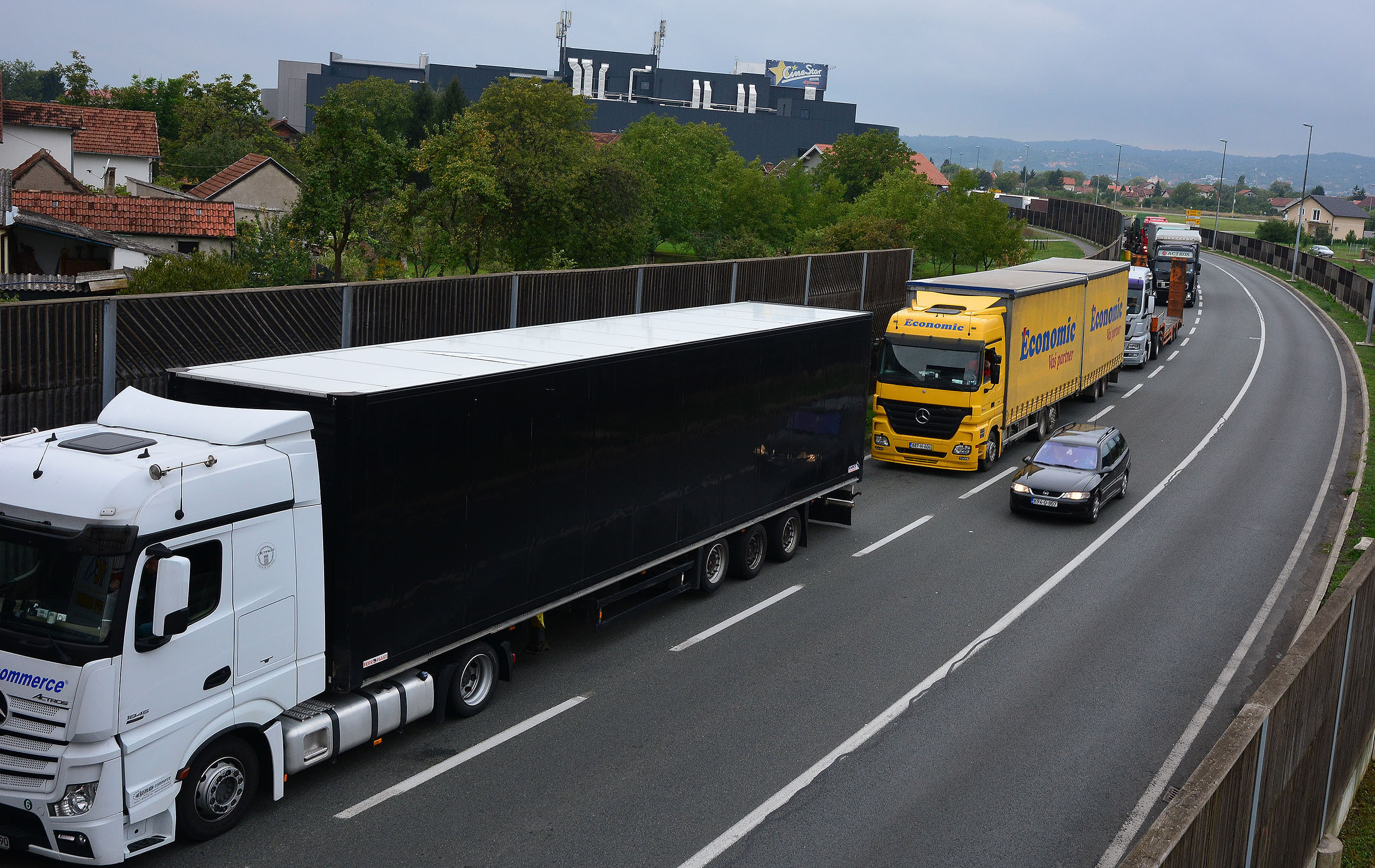 Slavonski Brod: Sve vie kamiona na granici prema BiH