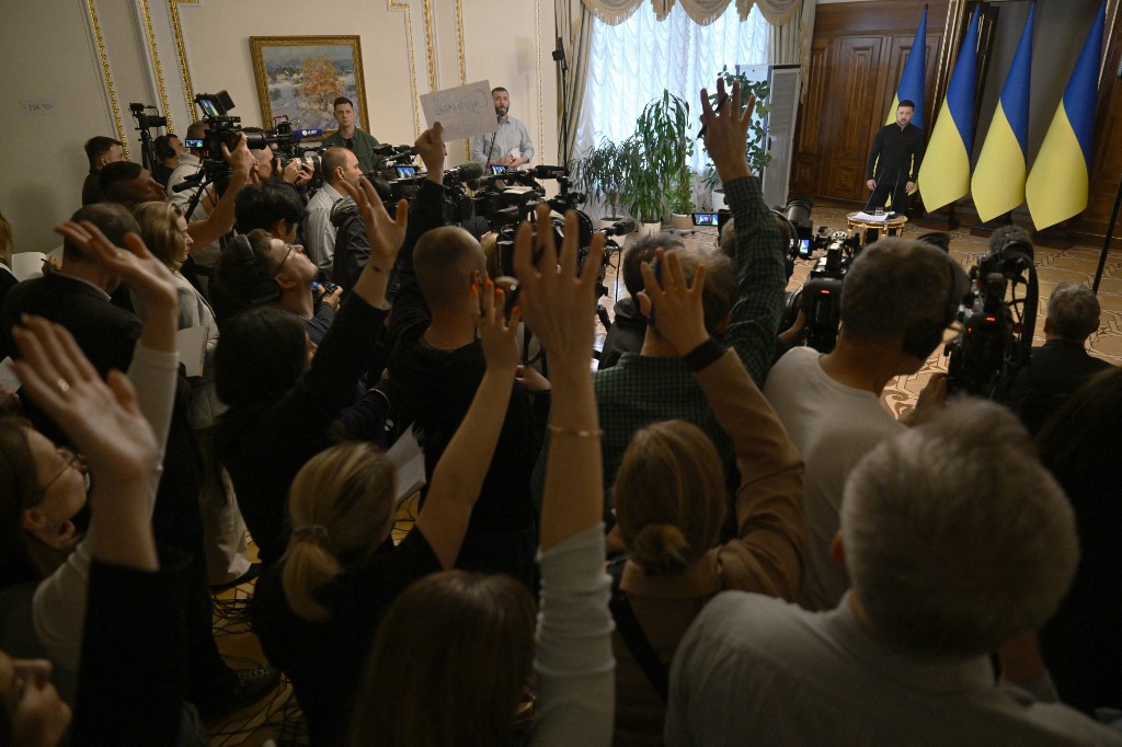 vladimir zelenski AFP