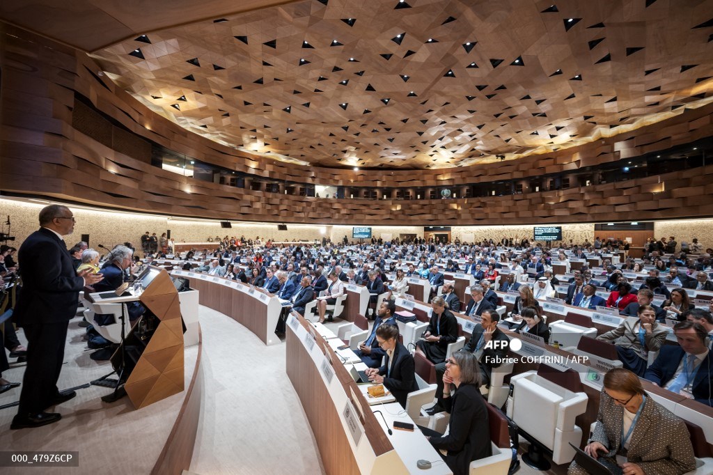 glasanje o pandemijskom sporazumu WHO, ženeva