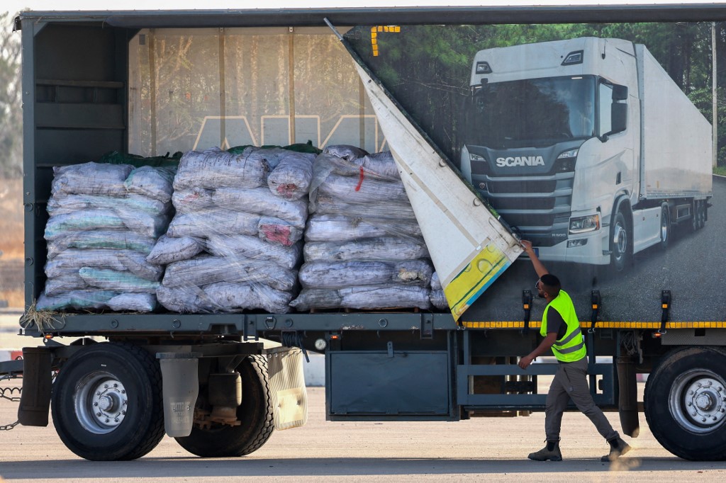 pojas gaze, humaniratna pomoć AFP