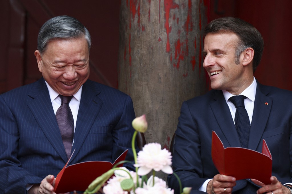 macron u vijetnamu AFP
