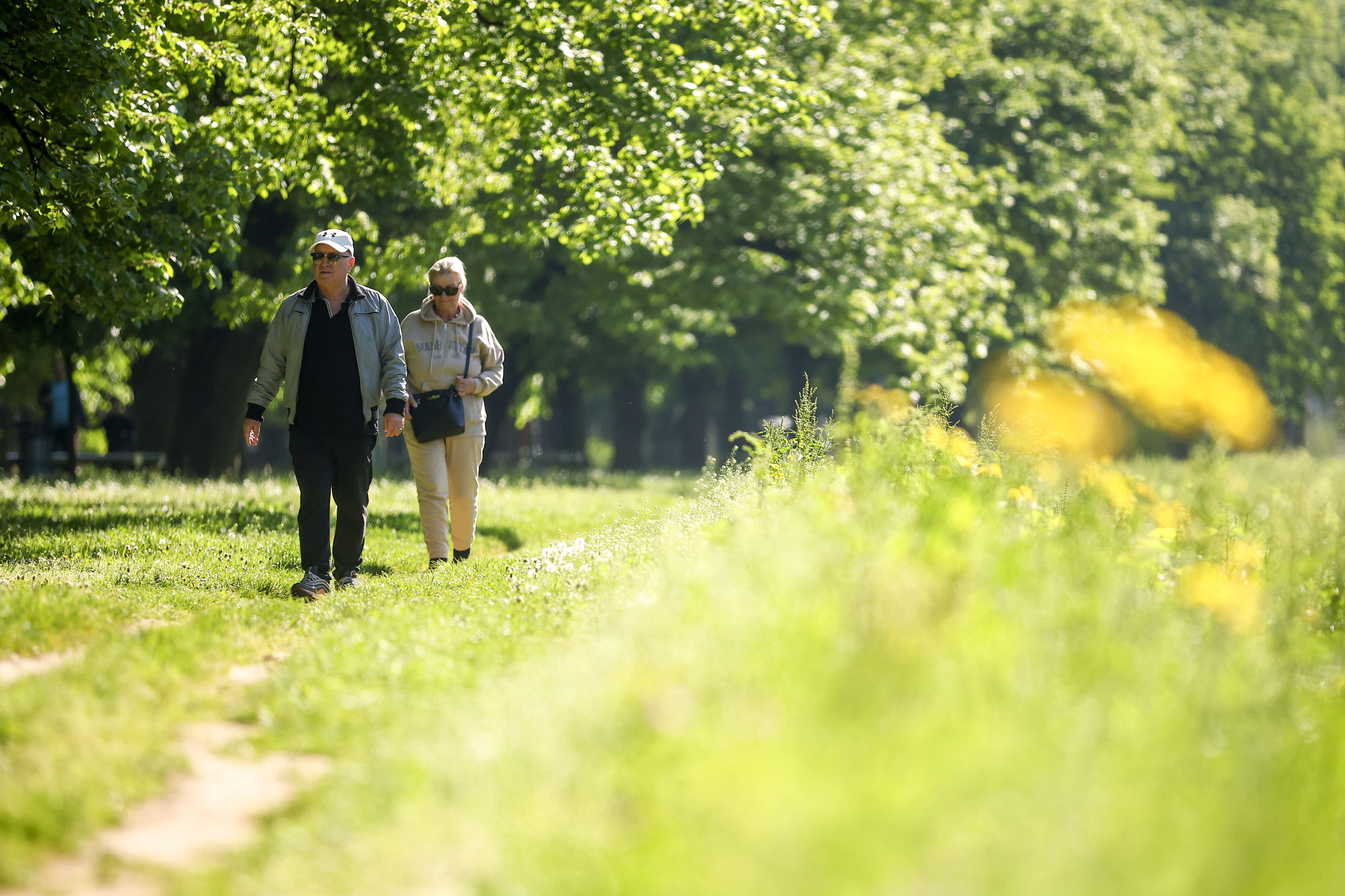 Sarajevo: Građani u jutarnjoj šetnji na Vilsonovom šetalištu