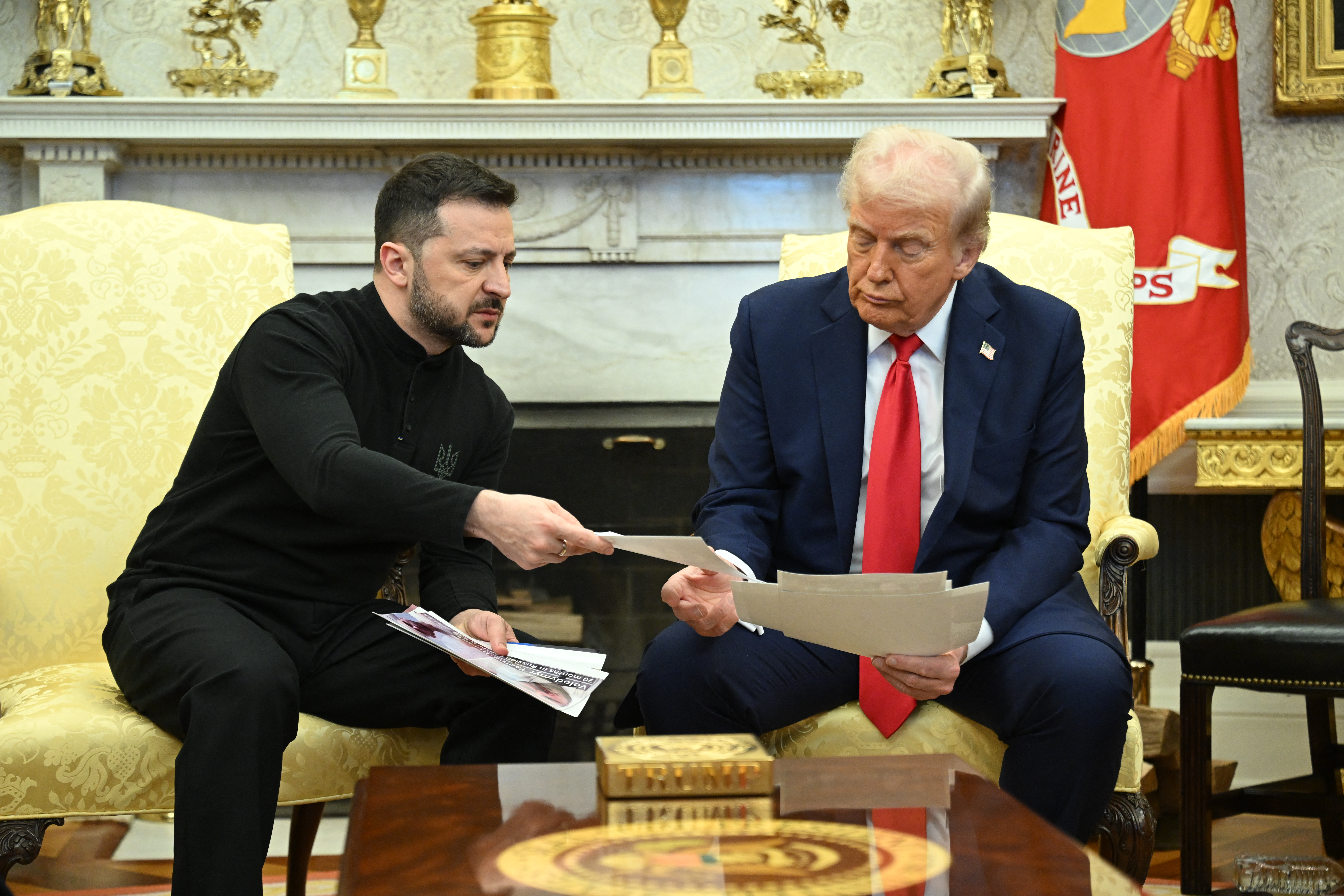 Donald Trump, Volodimir Zelenski