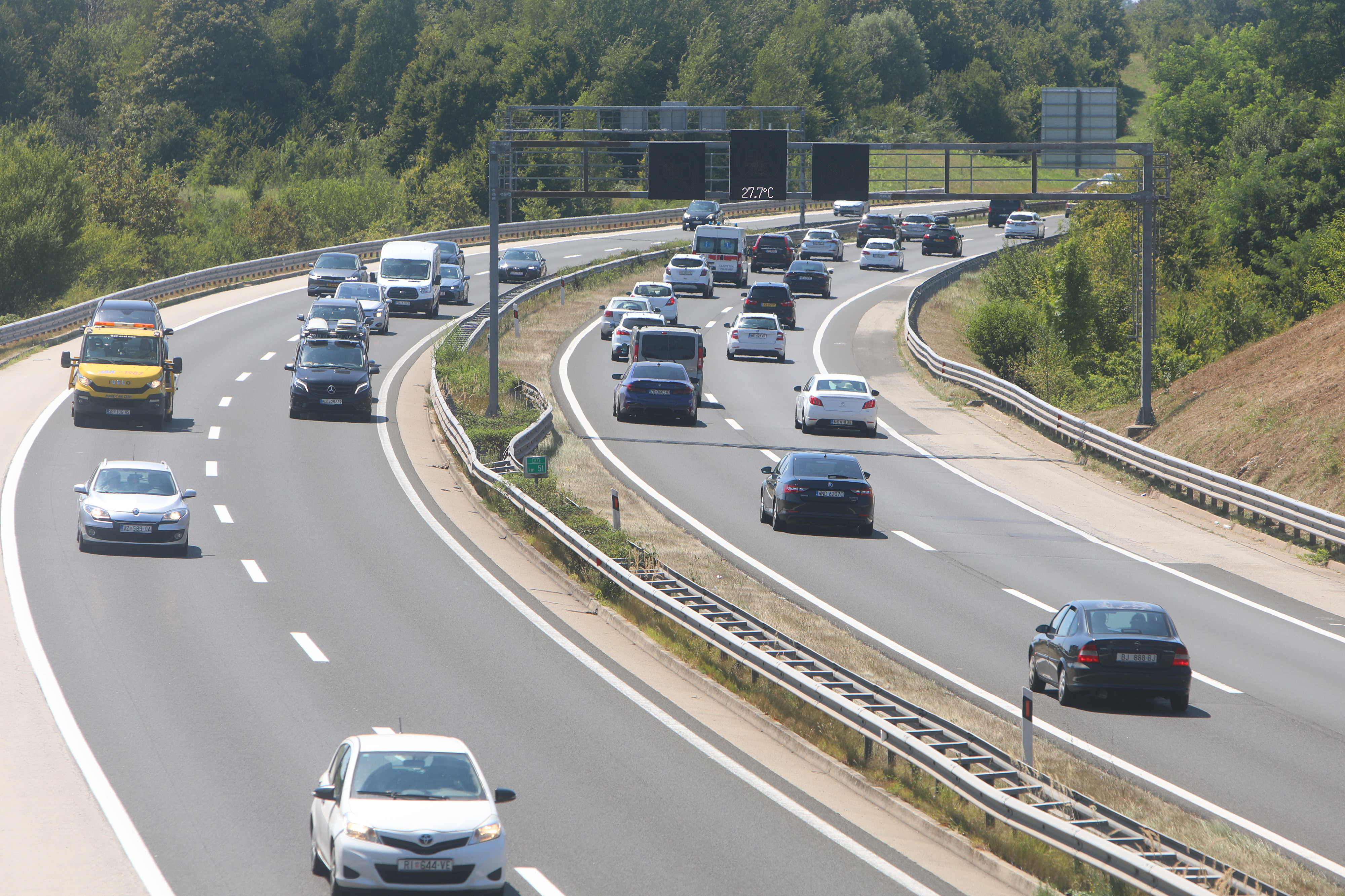 Karlovac: Poja?an promet na autocesti A1