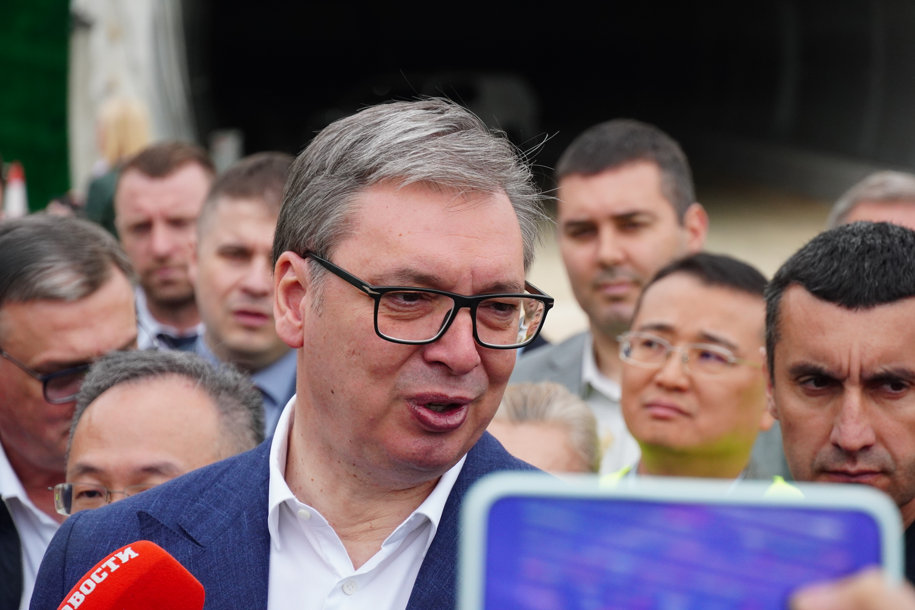 Aleksandar Vučić obišao je radove na izgradnji autoputa E-763 Miloš Veliki