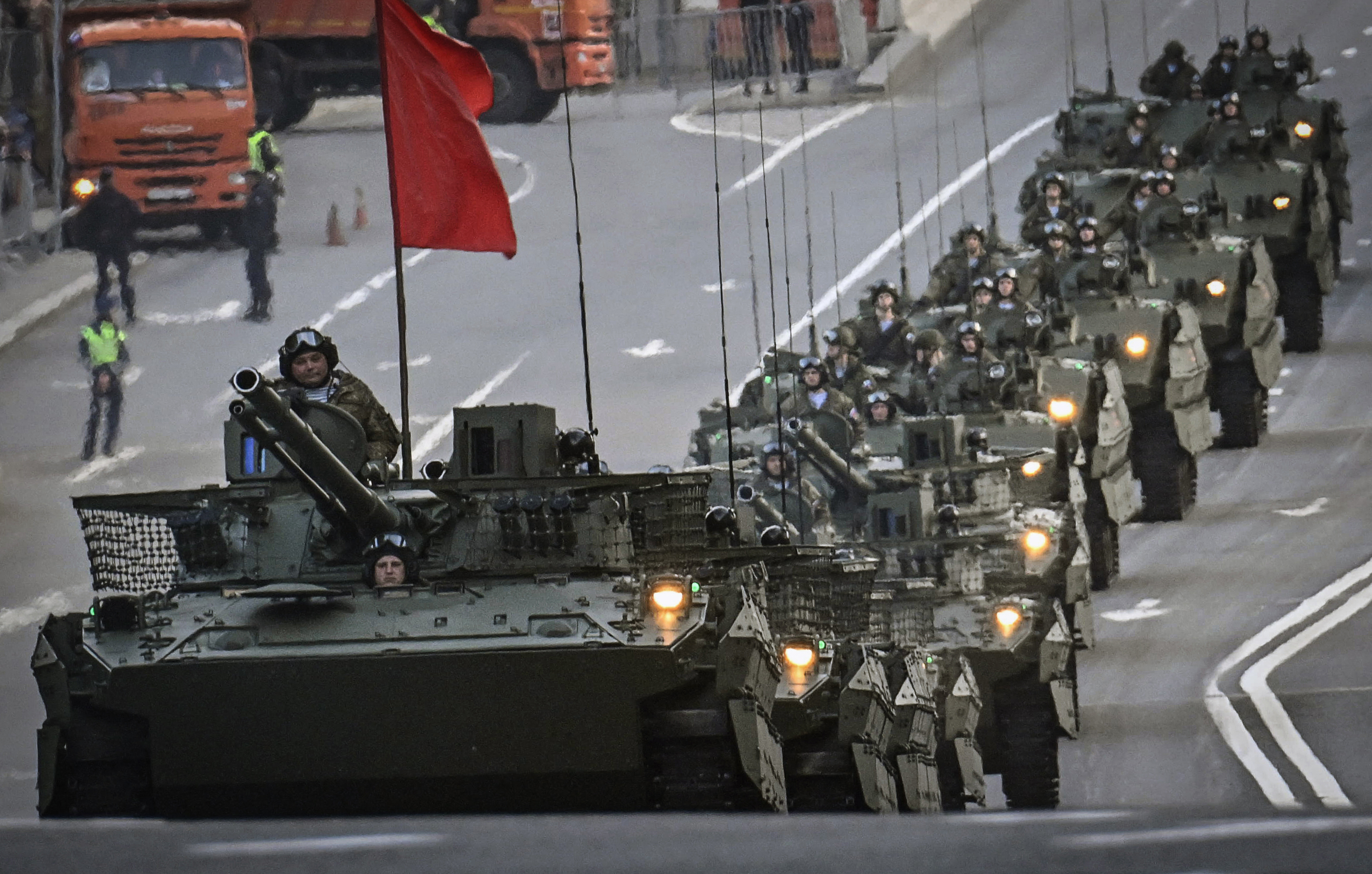 rusija, proba za dan pobjede