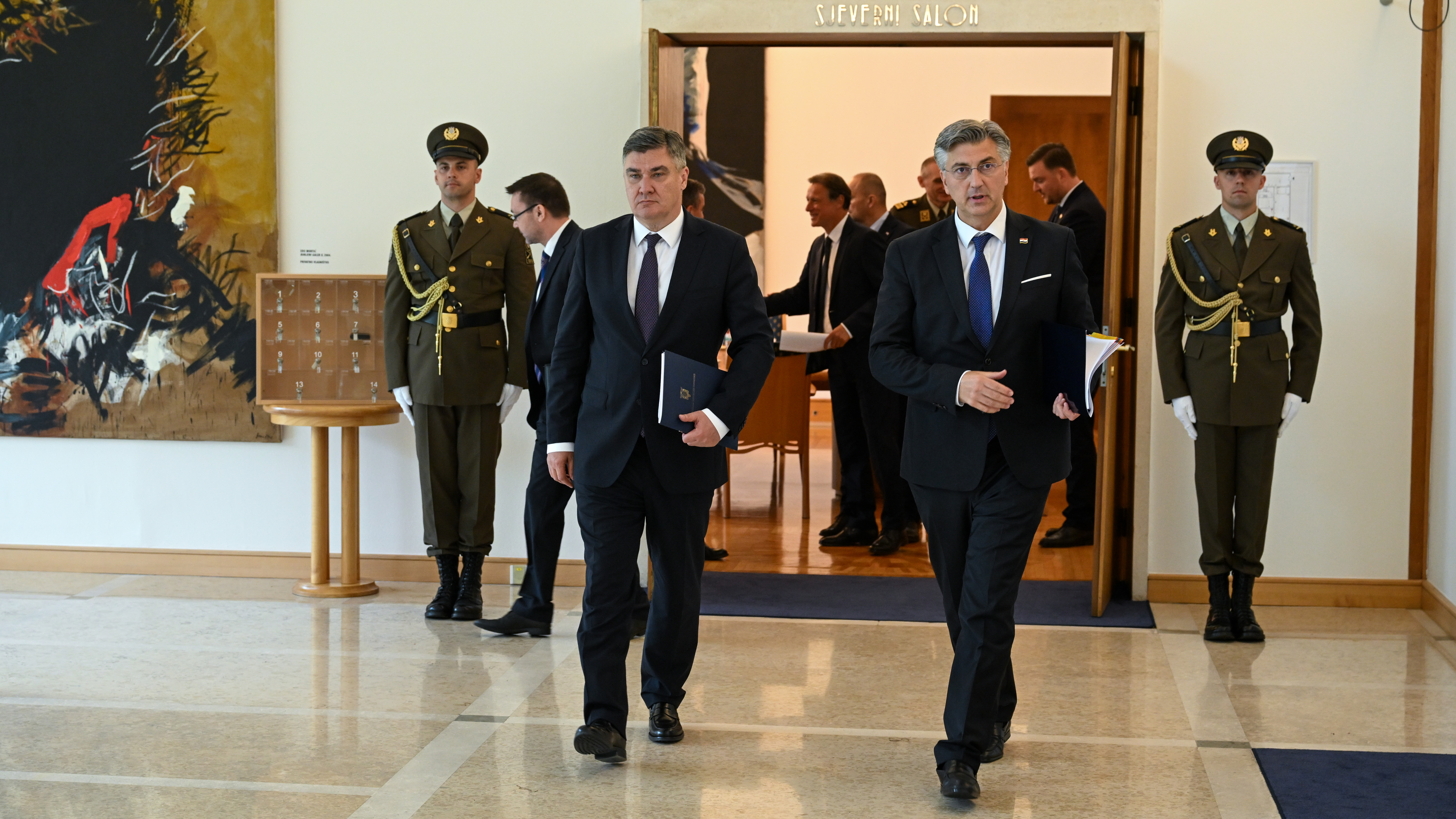 zoran milanović i andrej plenković