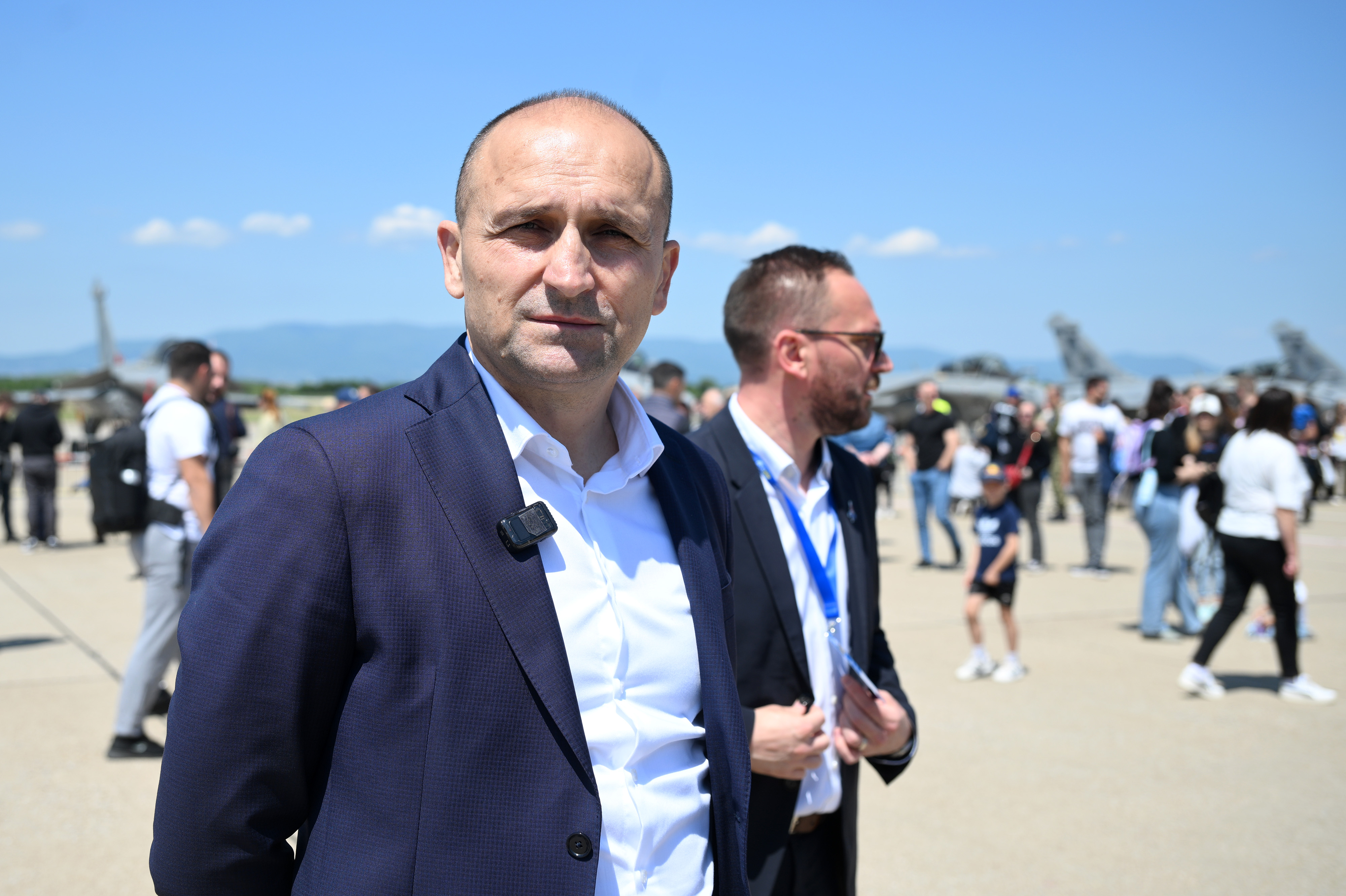 Ivan Anušić na aerodromu